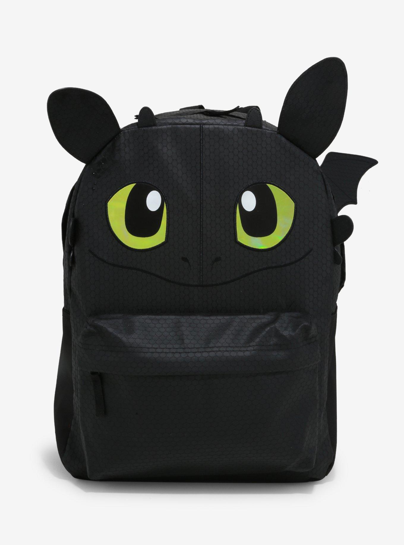 Loungefly bioworld toothless how to train your dragon mini backpack