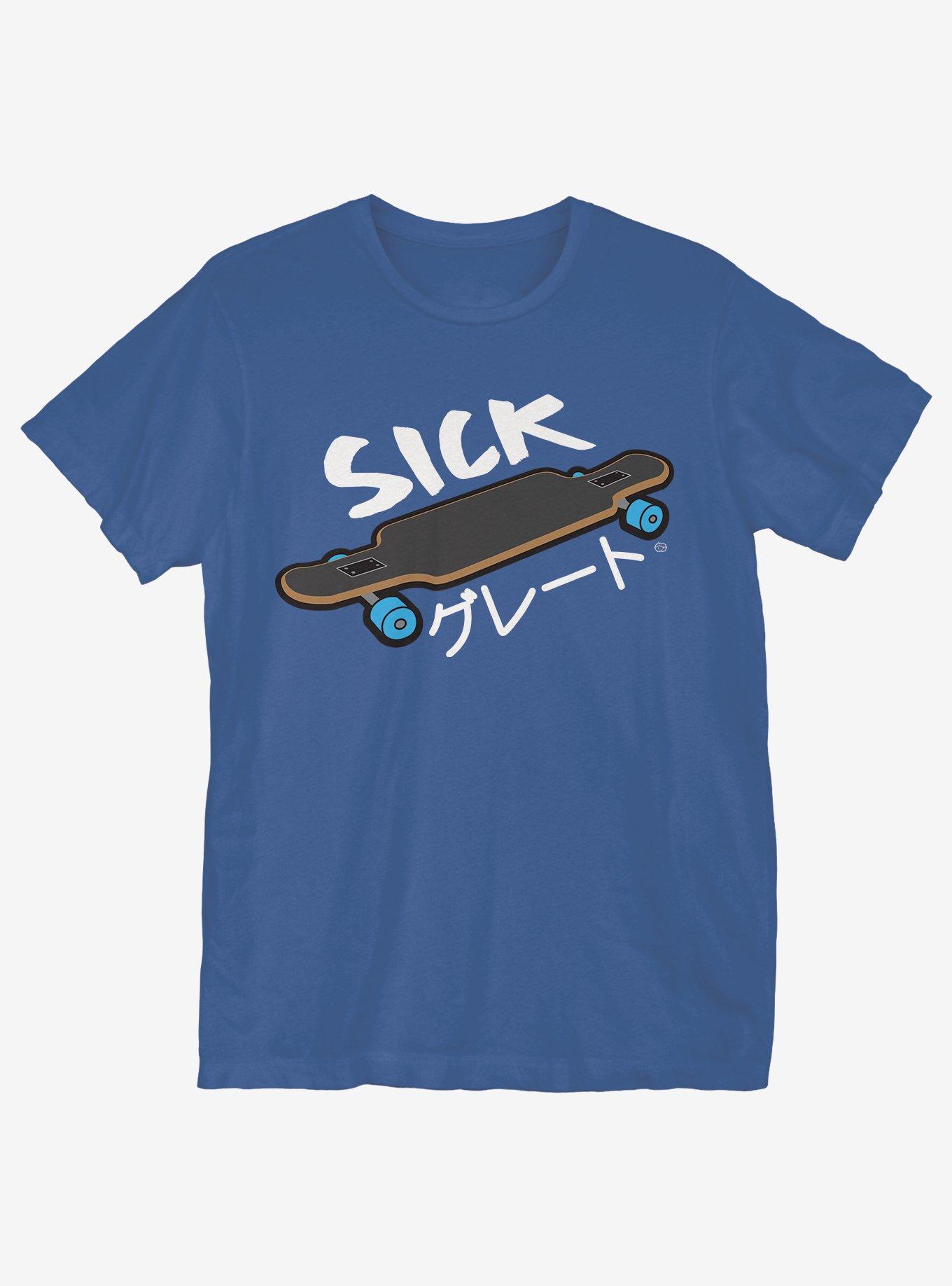 Sick Longboard TShirt Hot Topic