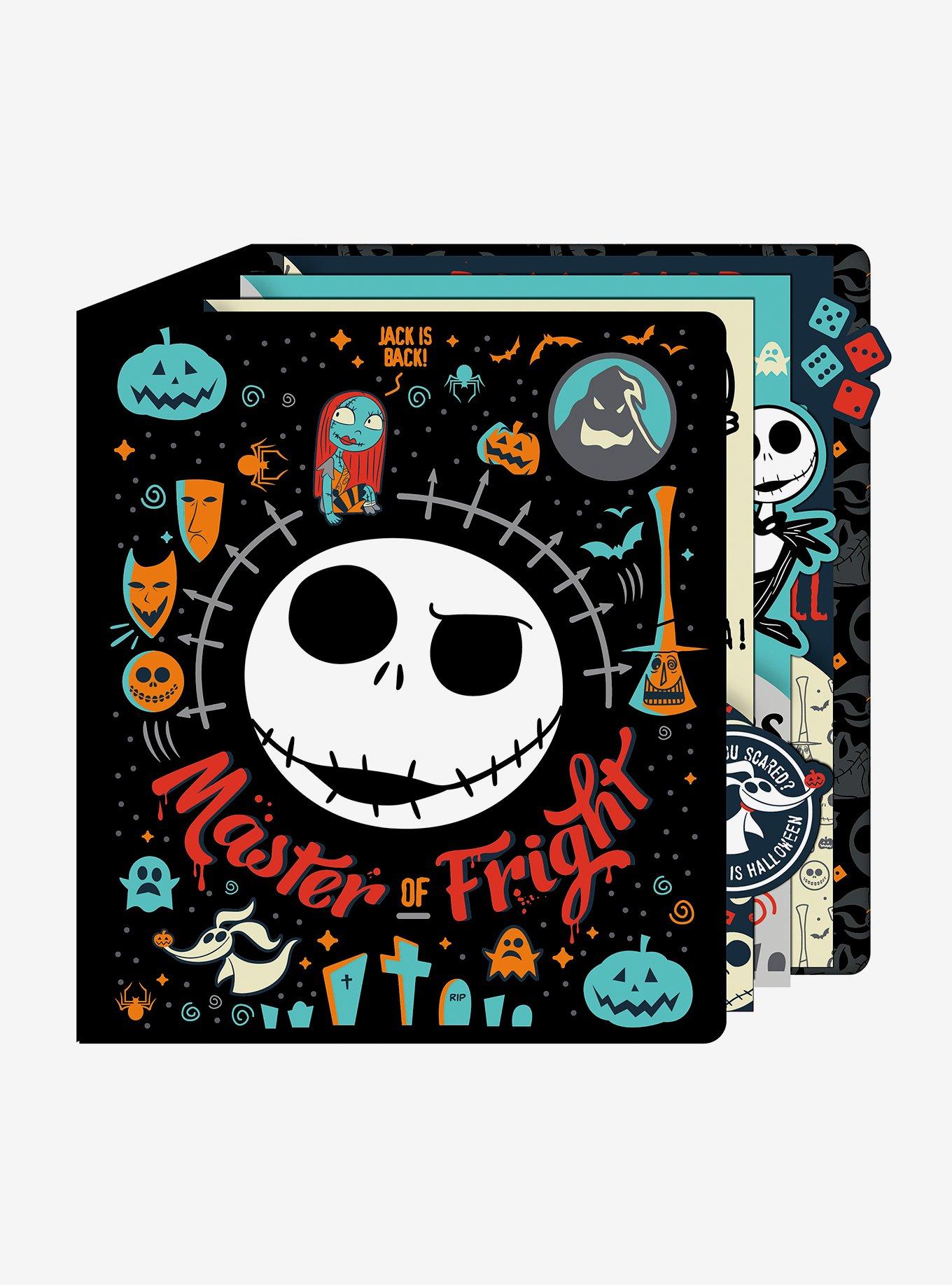 The Nightmare Before Christmas Master Of Fright Tabbed Binder Hot Topic