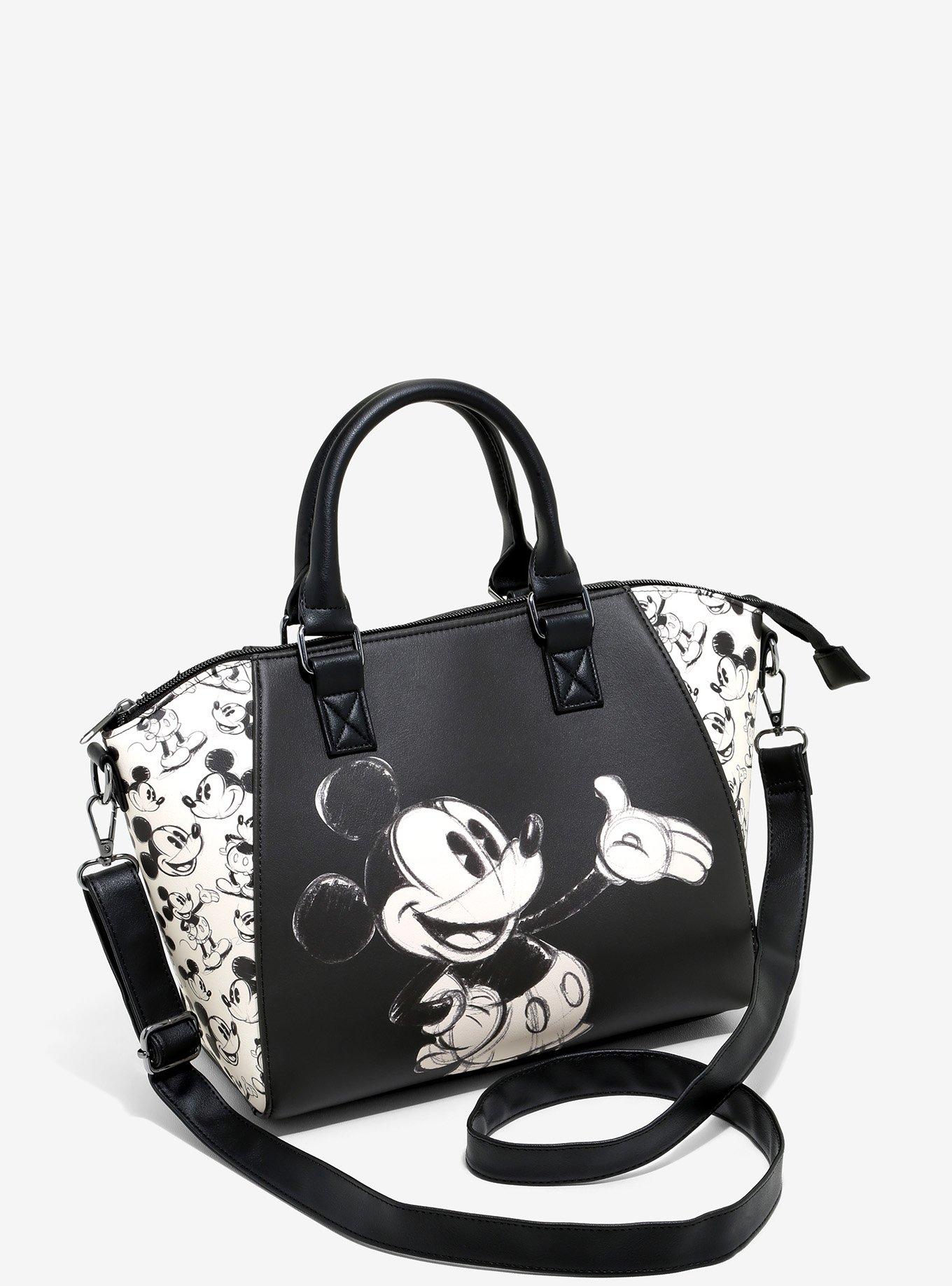 Hot Topic Loungefly Disney Mickey Mouse Sketch Satchel Bag Mall of