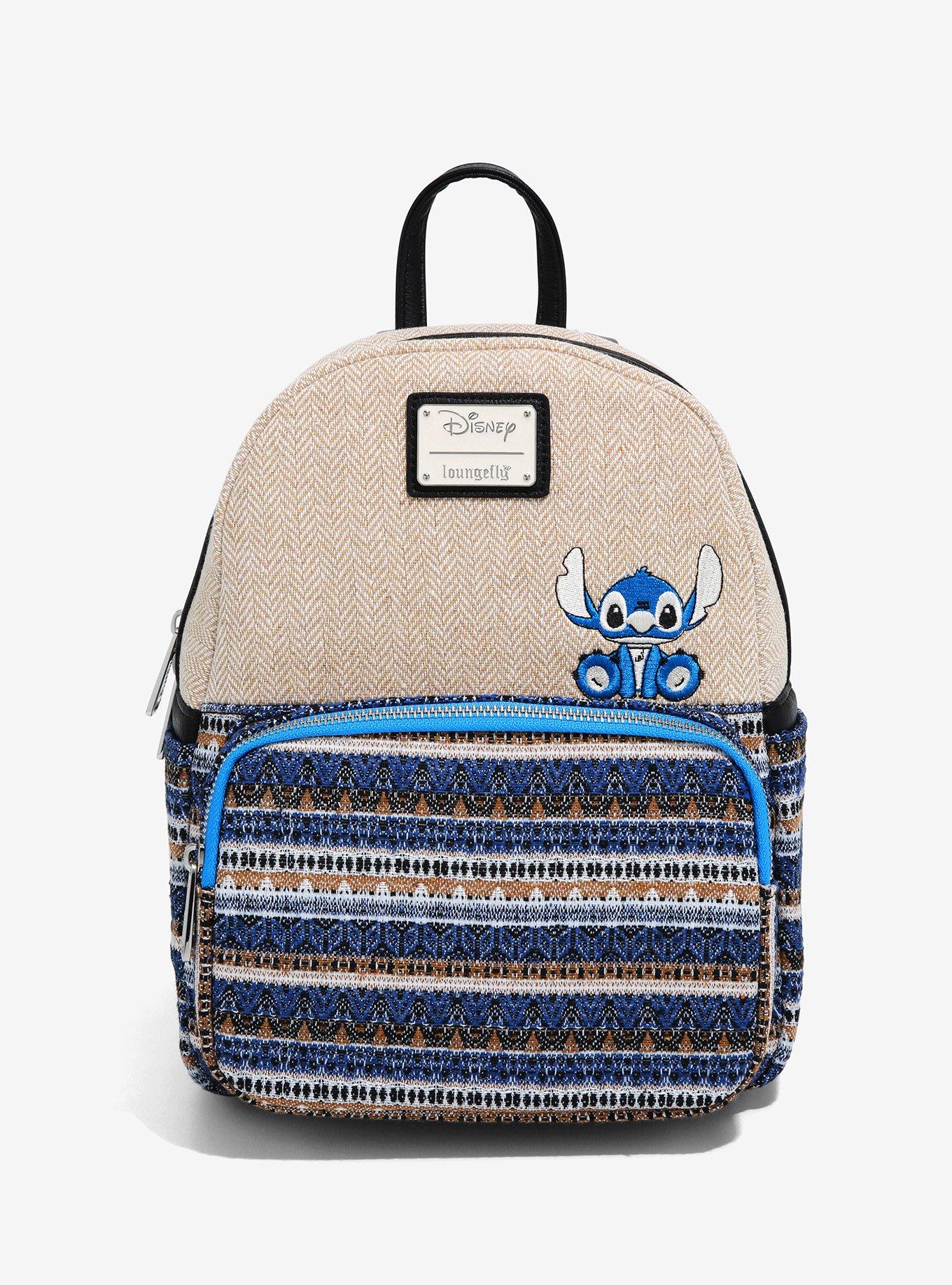 Loungefly Disney Lilo & Stitch Woven Mini Backpack BoxLunch Exclusive