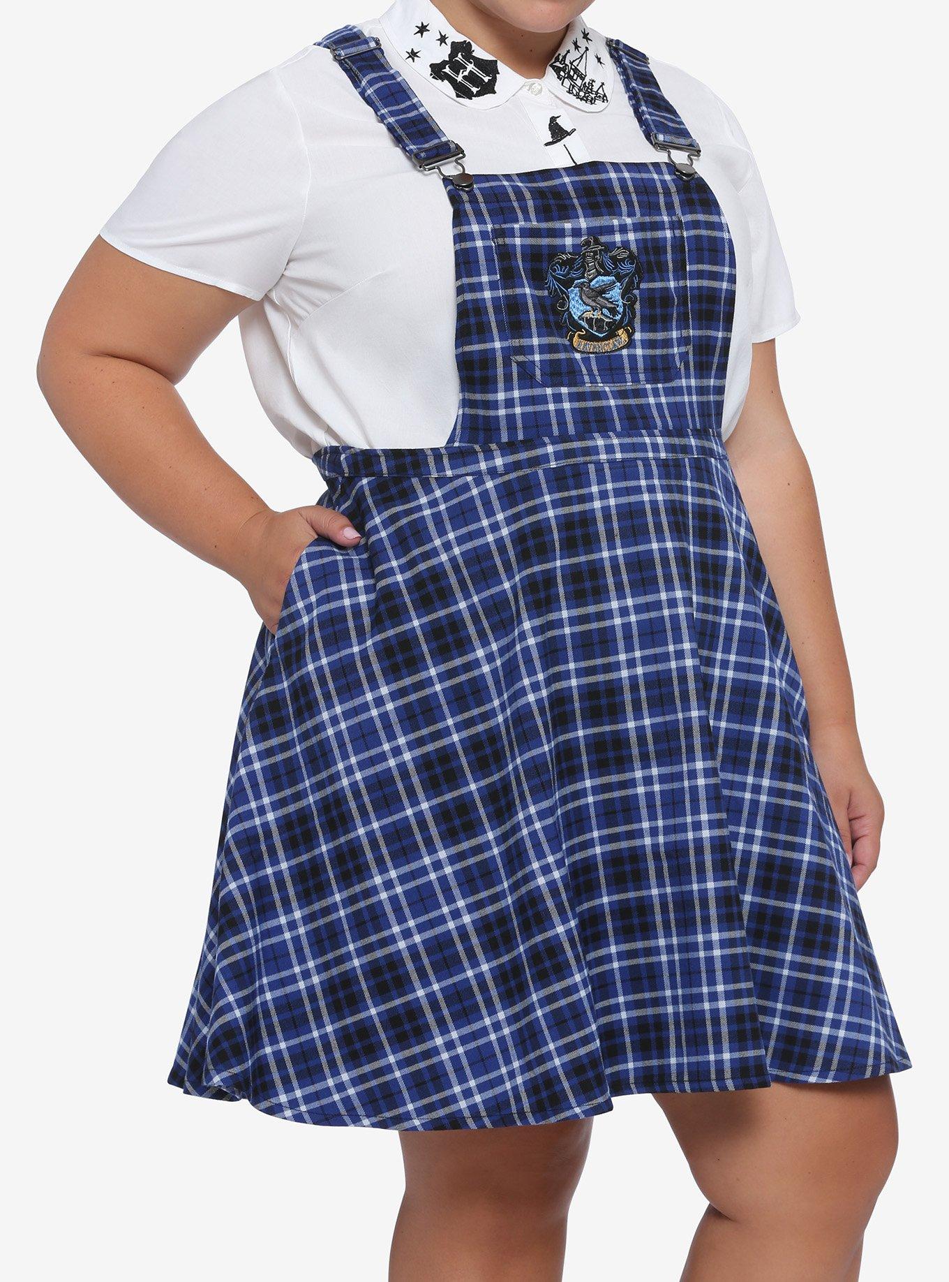 Harry Potter Ravenclaw Plaid Skirtall Plus Size Hot Topic