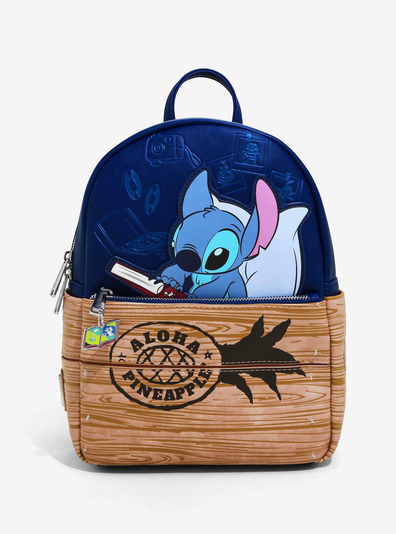 Loungefly Disney Lilo & Stitch Aloha Crate Mini Backpack BoxLunch