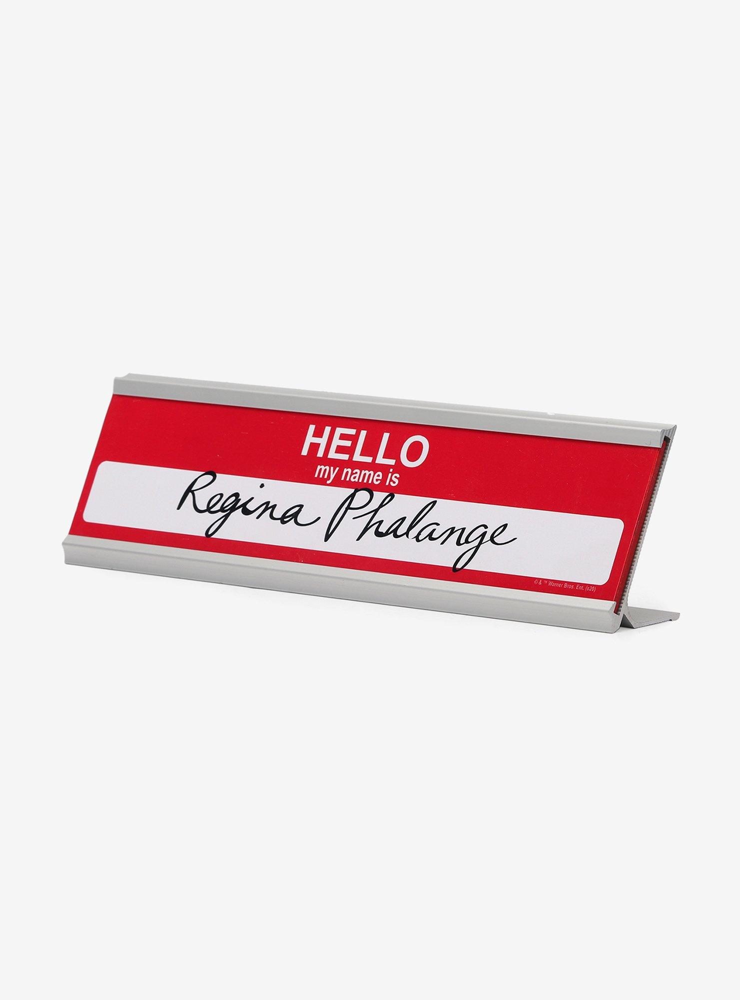 Friends Regina Phalange Desk Sign Hot Topic