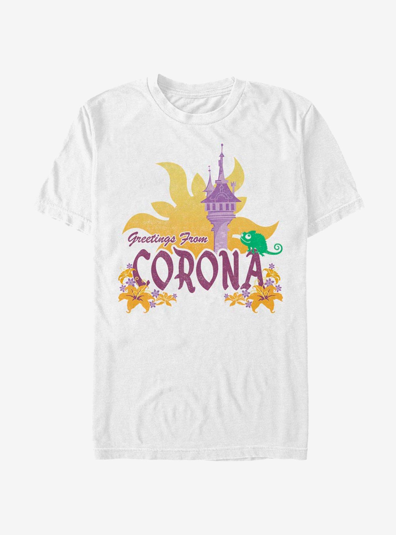 Disney Tangled Corona Destination TShirt WHITE Hot Topic