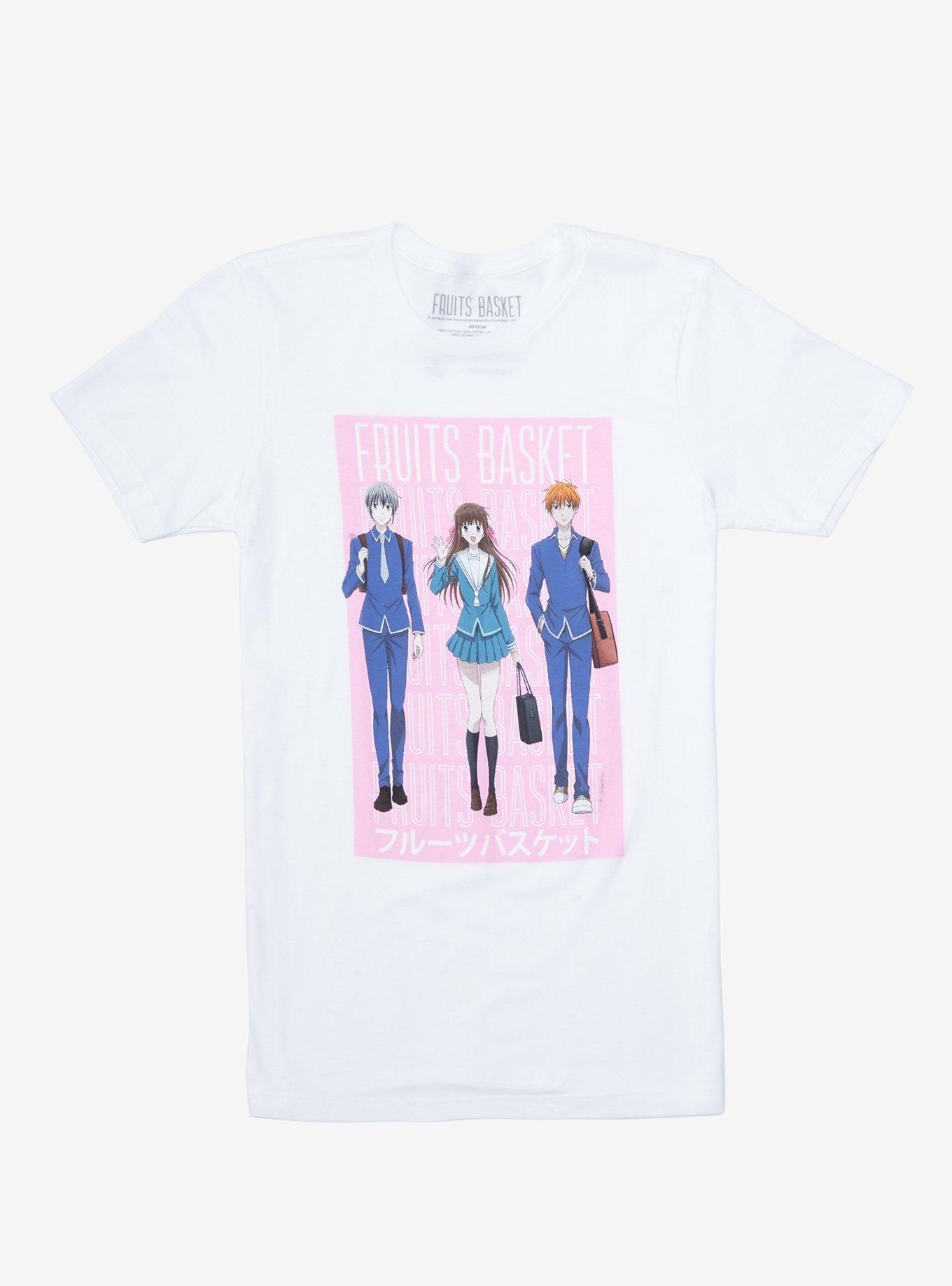 Fruits Basket School Uniform Trio Girls TShirt Hot Topic