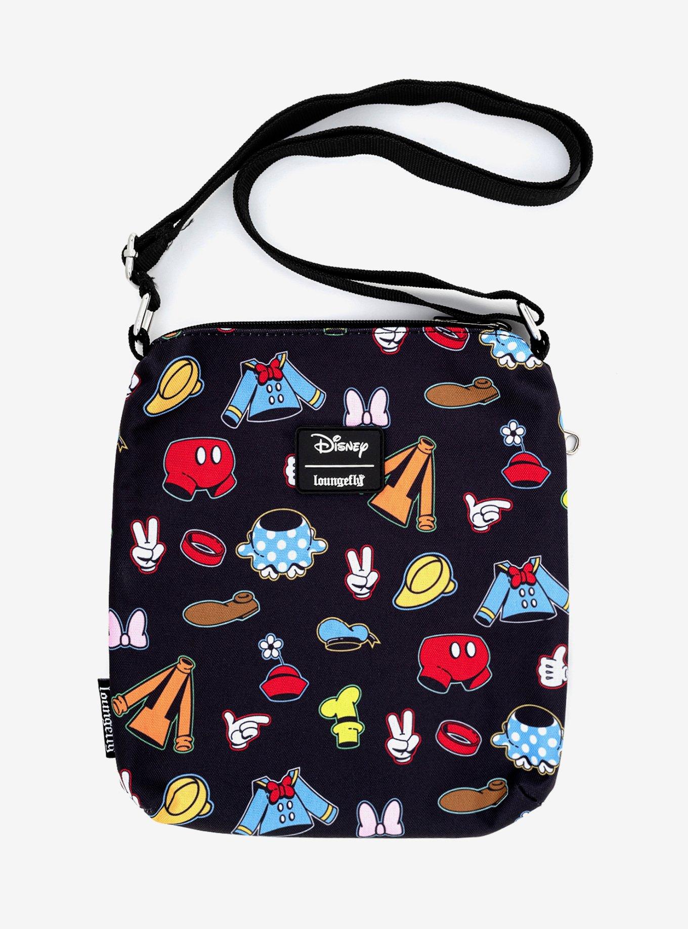 Loungefly Disney The Sensational Six Outfits Passport Crossbody Bag
