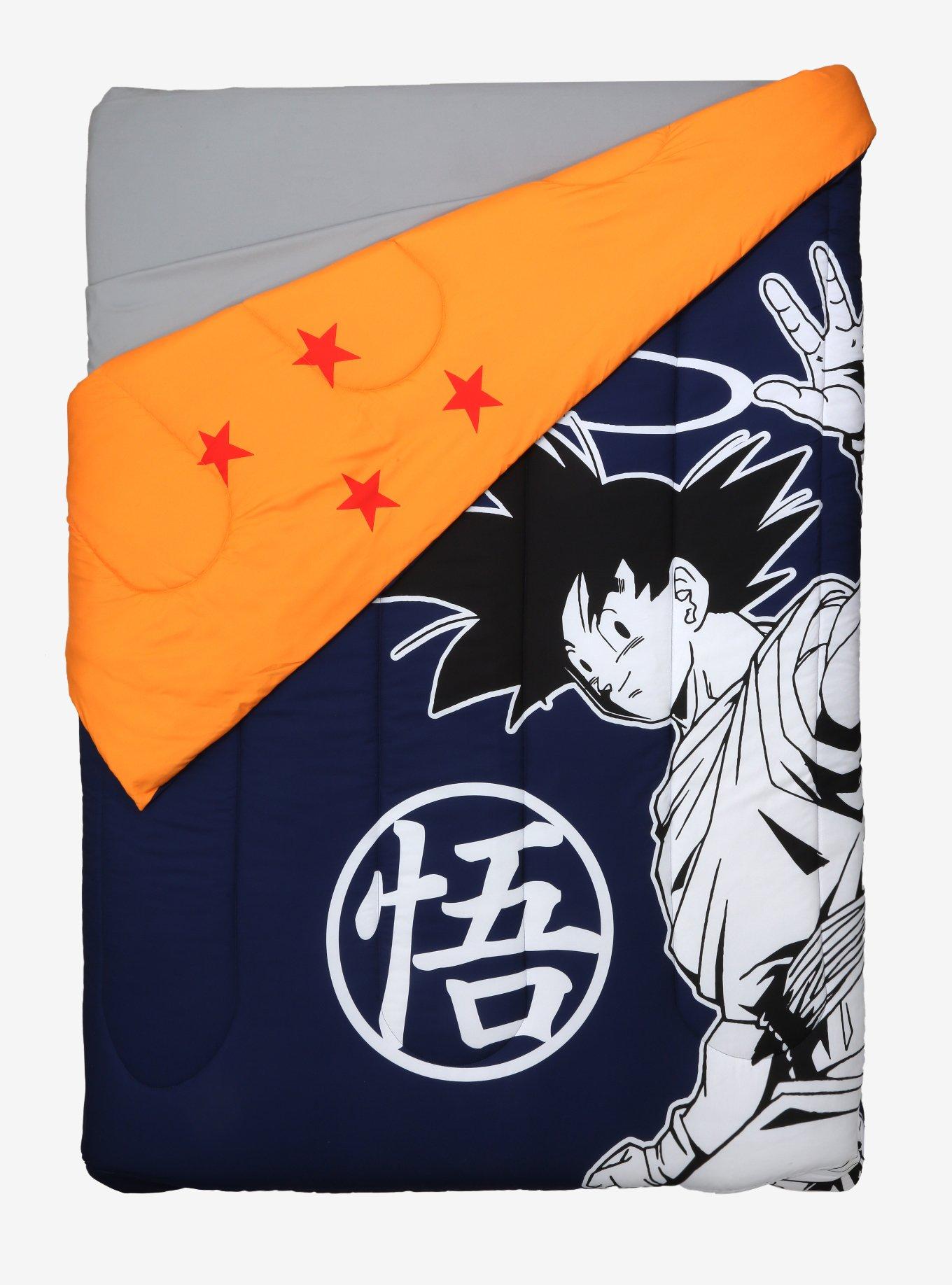 Dragon Ball Z Goku & Dragon Ball Comforter Hot Topic