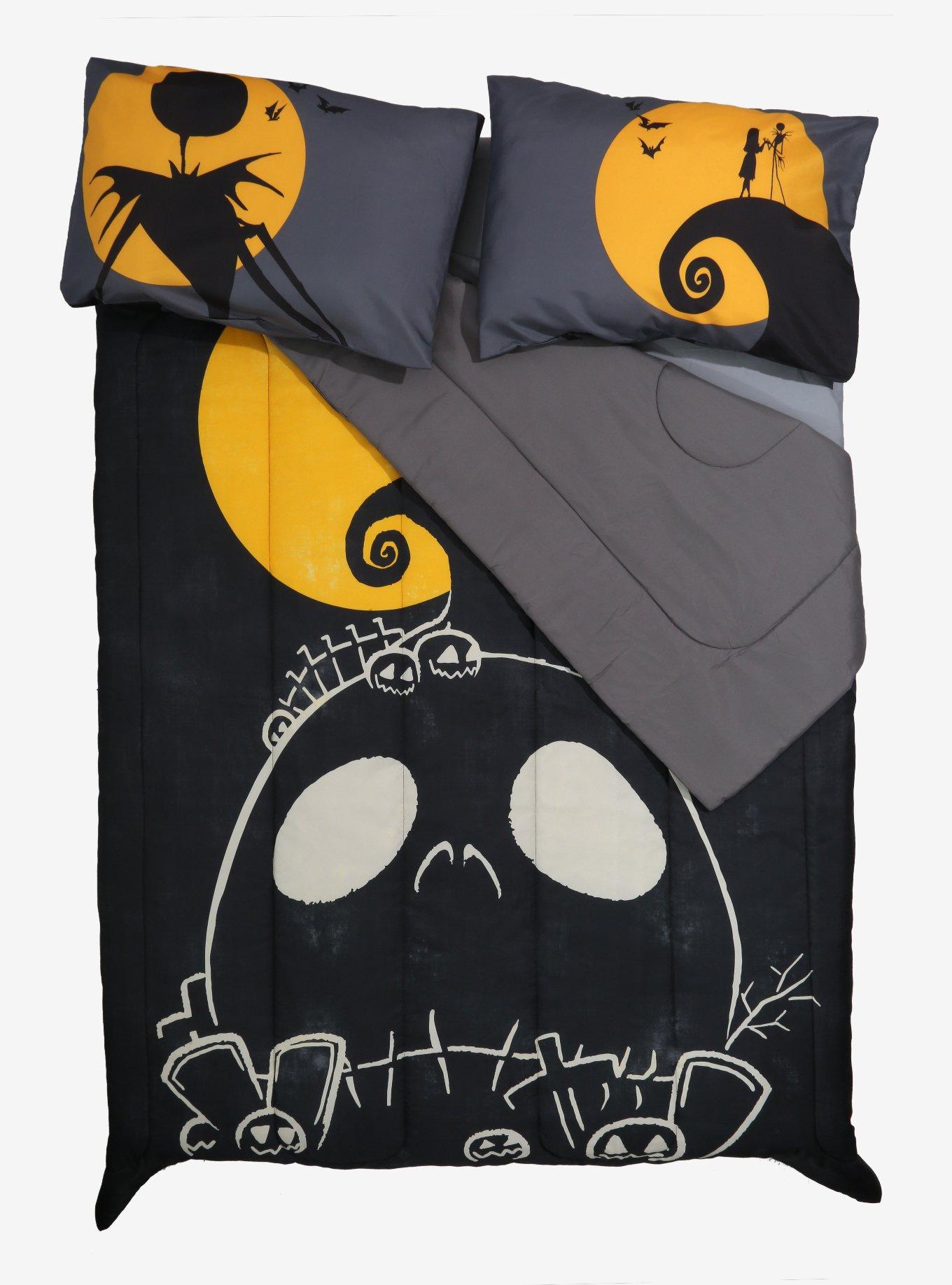The Nightmare Before Christmas Orange Moon Comforter Hot Topic