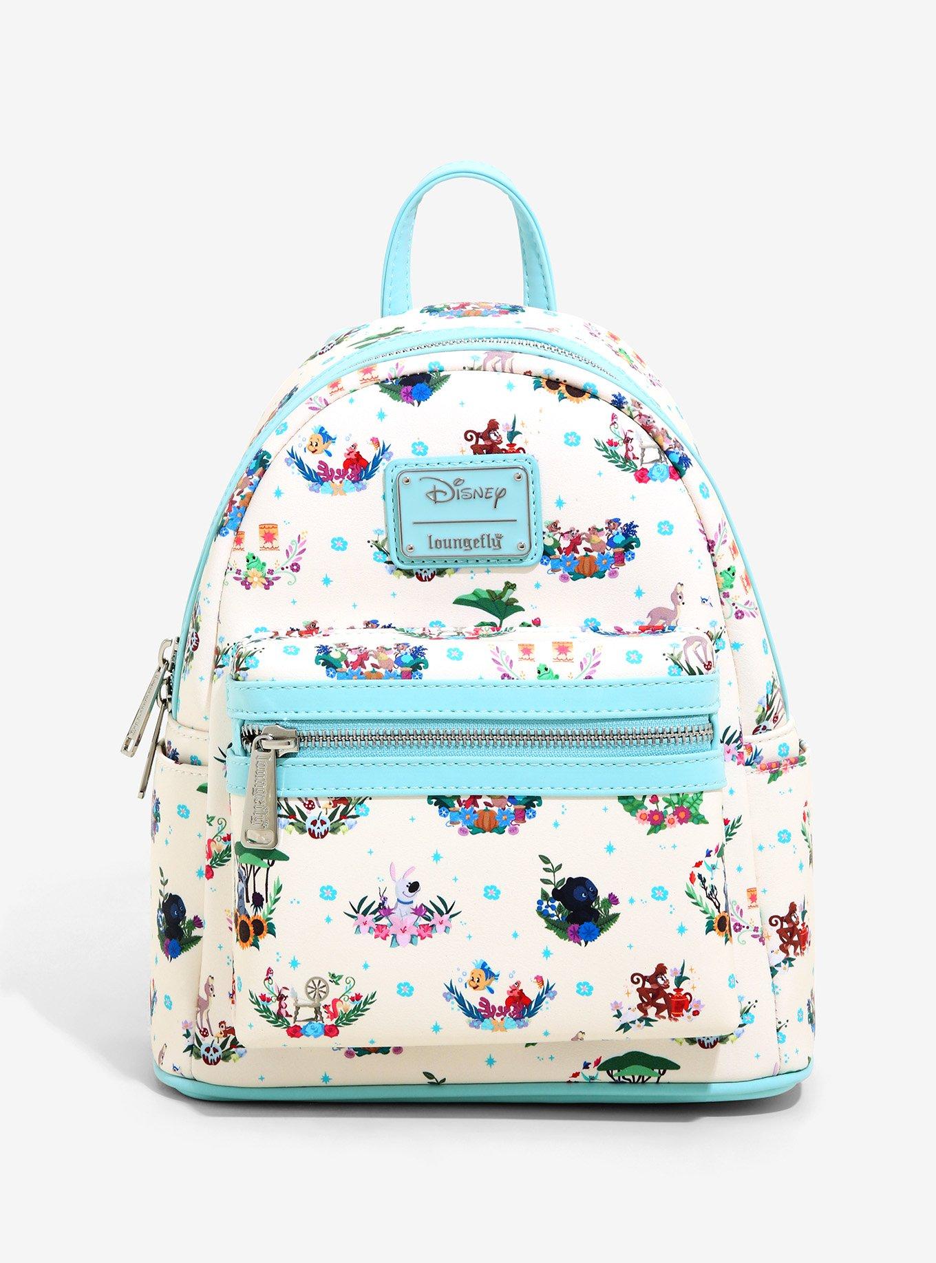 Loungefly Disney Princess Companion Floral Mini Backpack BoxLunch