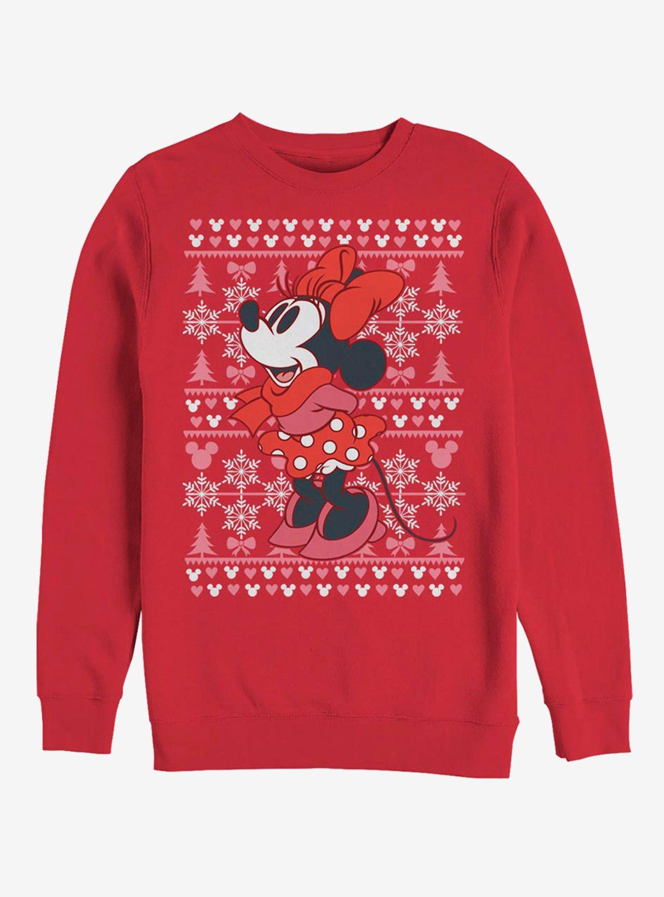 Minnie Mouse Christmas sweater