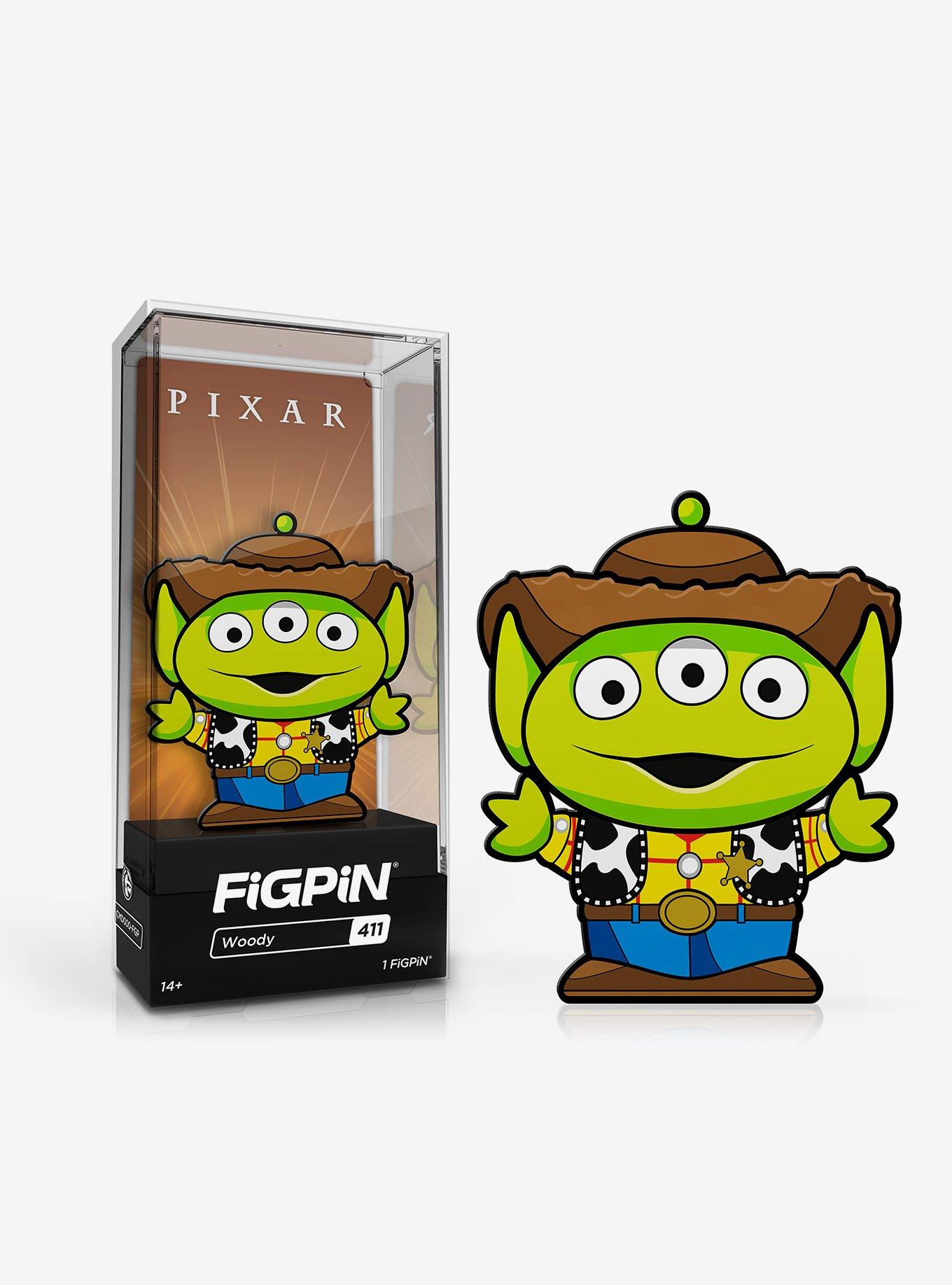 FiGPiN Disney Pixar Toy Story Alien Woody Collectible Enamel Pin Hot