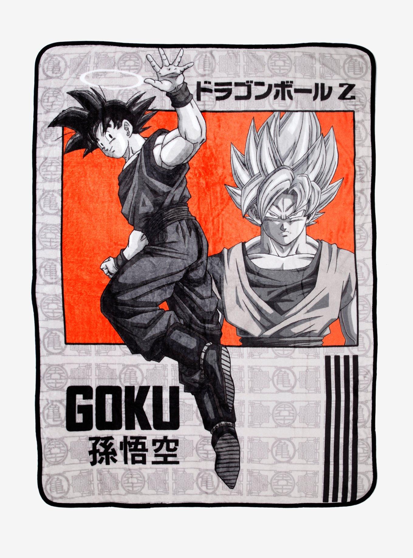 Dragon Ball Z Goku Throw Blanket Hot Topic