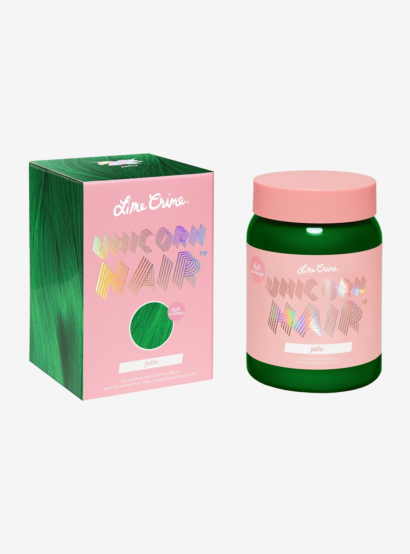 Lime Crime Unicorn Hair Jello SemiPermanent Hair Dye Hot Topic