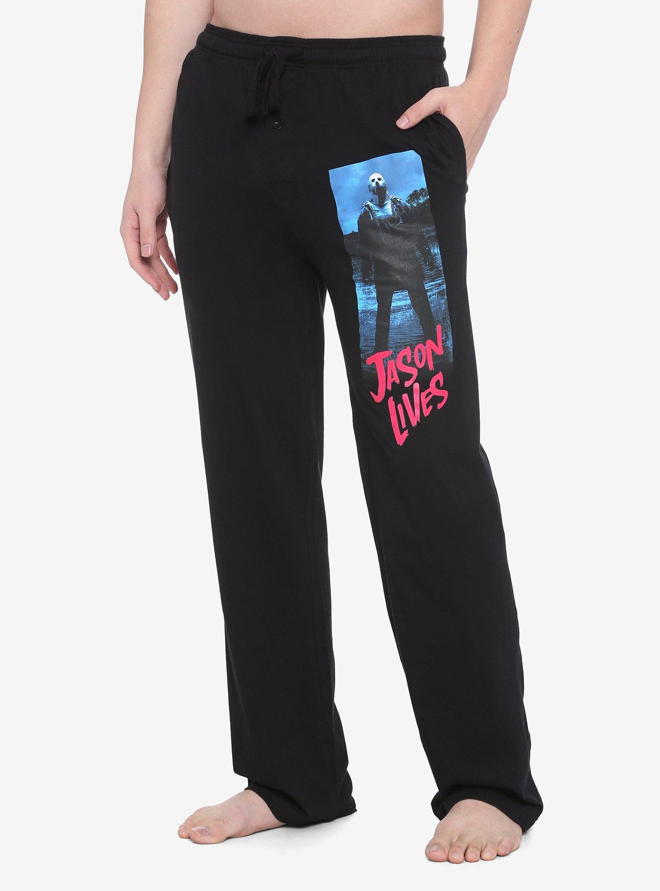 Friday The 13th Jason Lives Pajama Pants Hot Topic