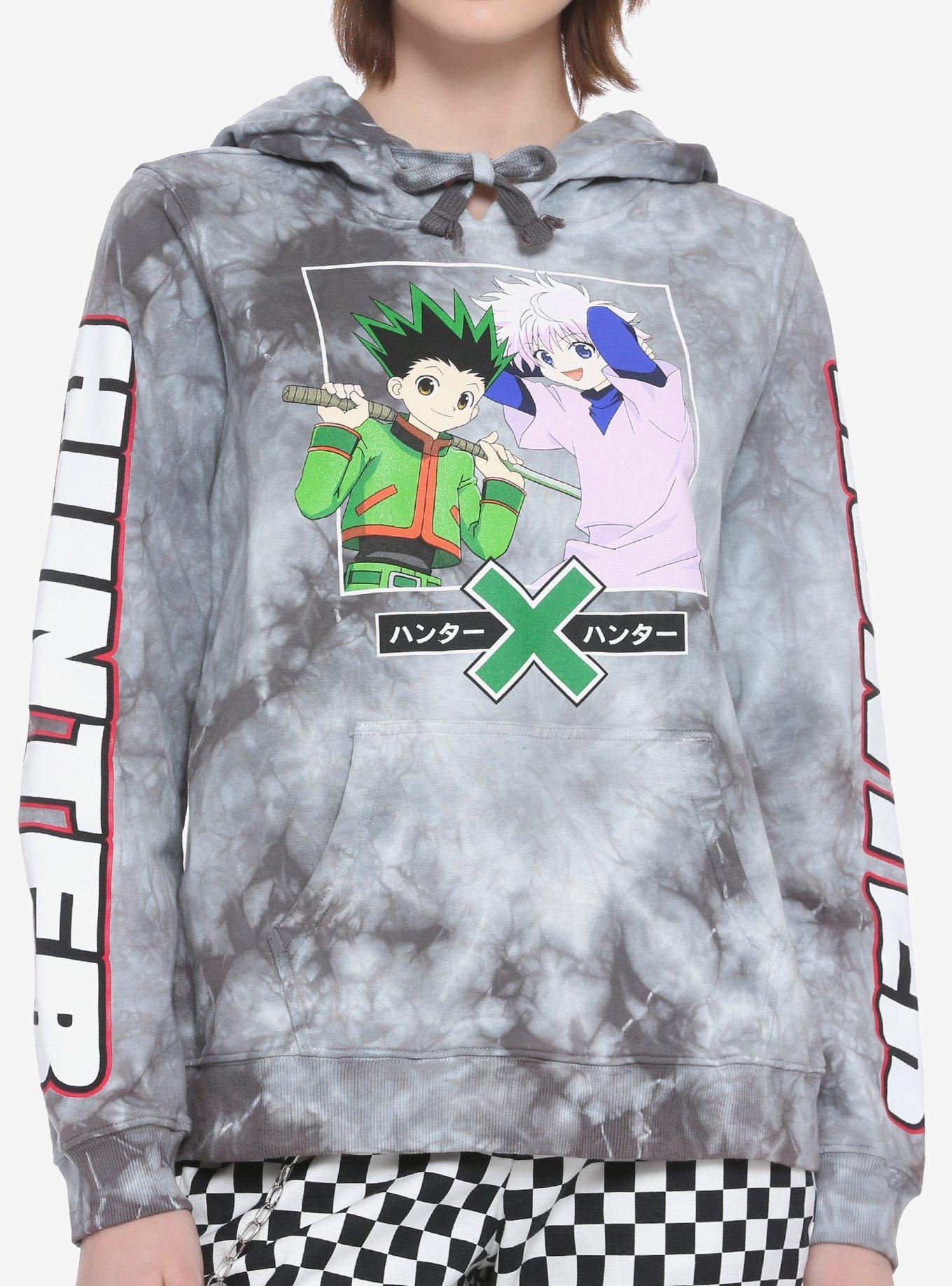 Hunter X Hunter Gon & Killua TieDye Girls Hoodie Hot Topic