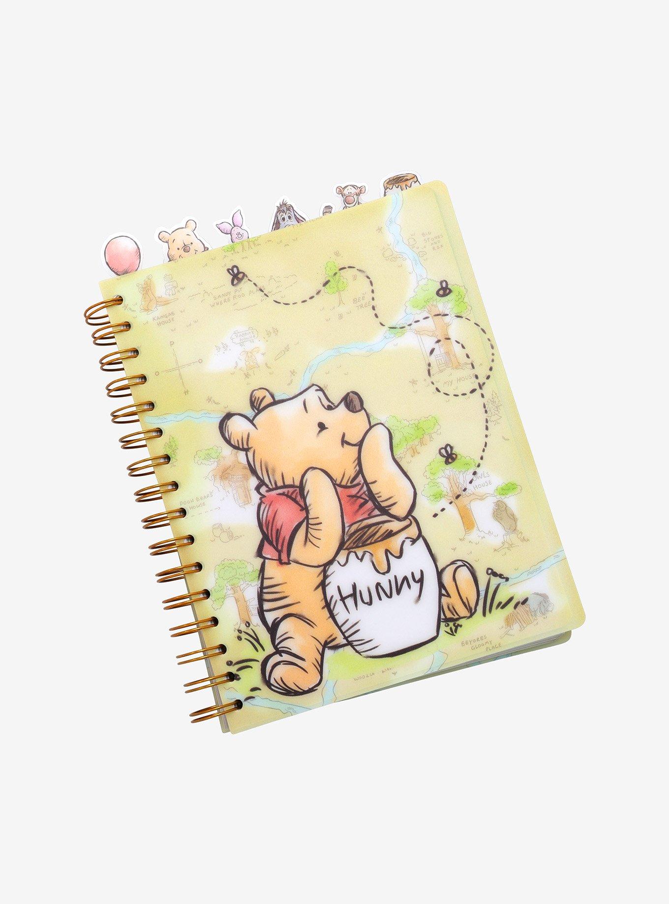Disney Winnie The Pooh Hunny Tabbed Journal