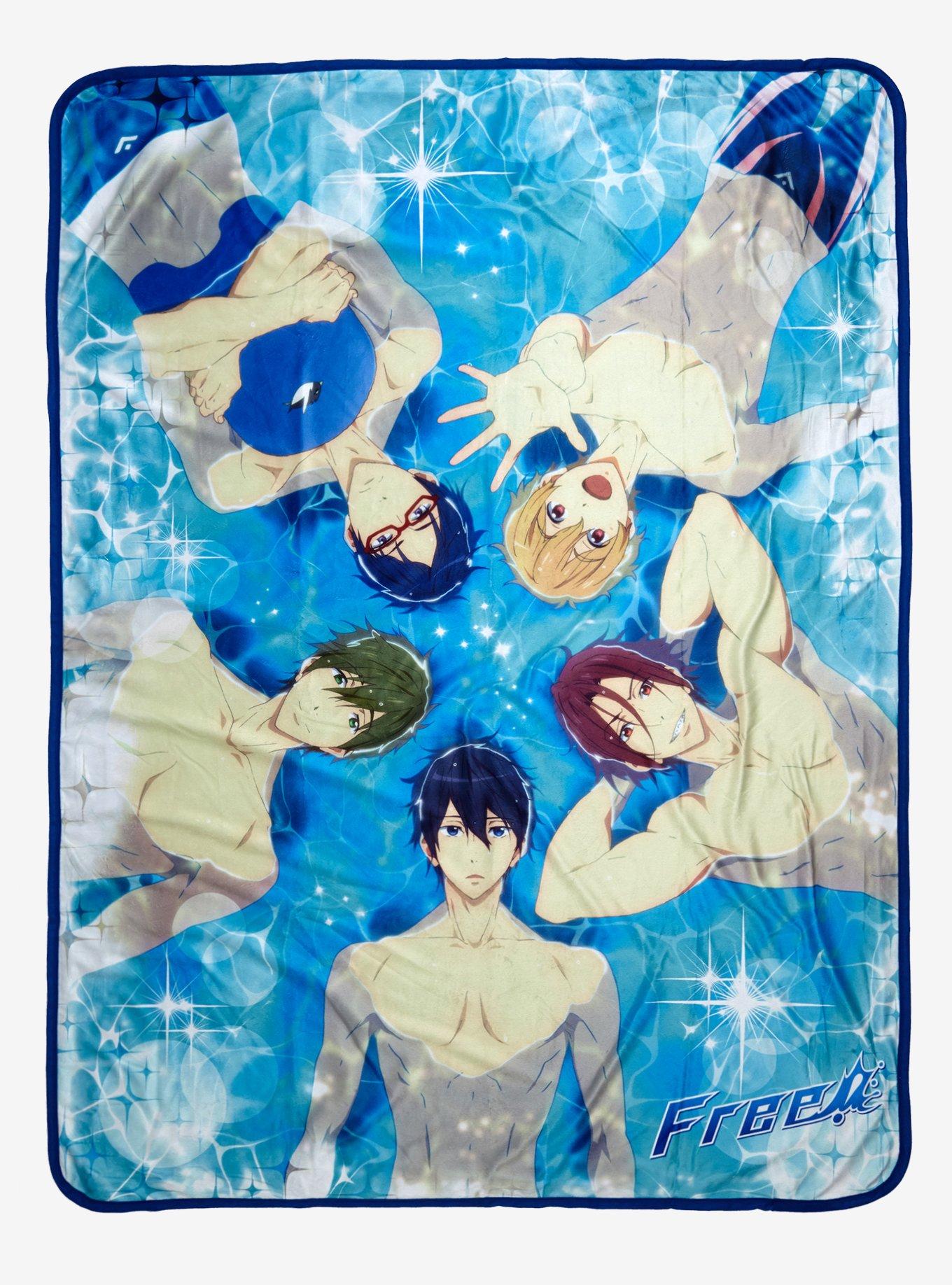 Free! Group Throw Blanket Hot Topic