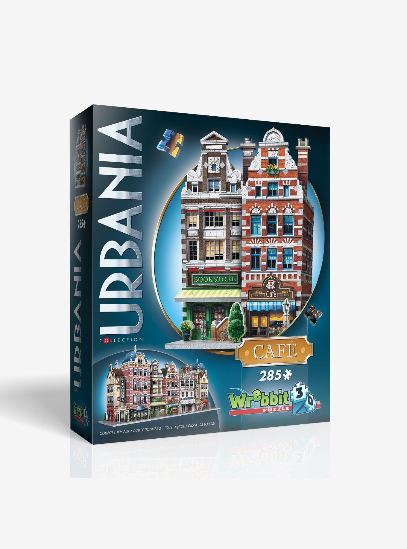 Wrebbit Urbania Collection Cafe 385 Piece 3D Puzzle Hot Topic