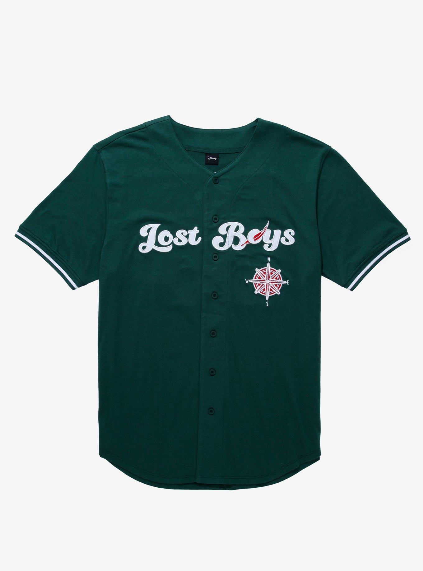 Disney Peter Pan Lost Boys Baseball Jersey BoxLunch Exclusive BoxLunch