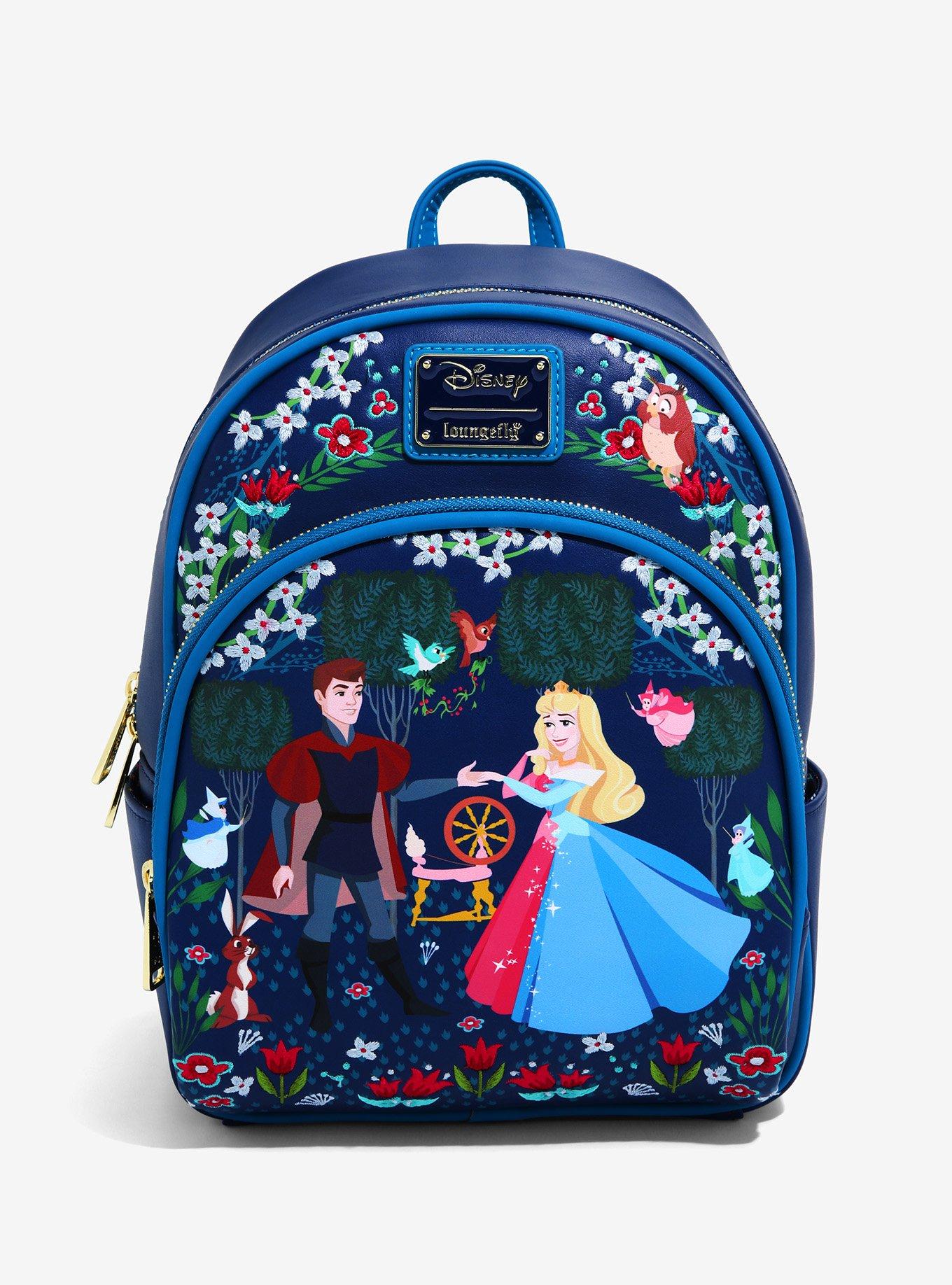 Loungefly Disney Sleeping Beauty Floral Mini Backpack BoxLunch