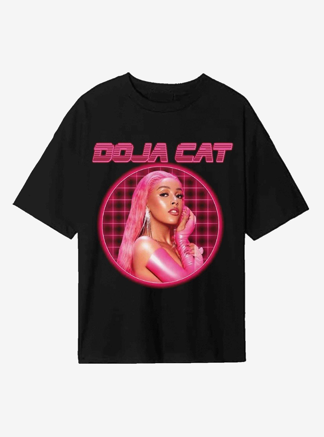 Doja Cat Laser Grid Portrait TShirt Hot Topic
