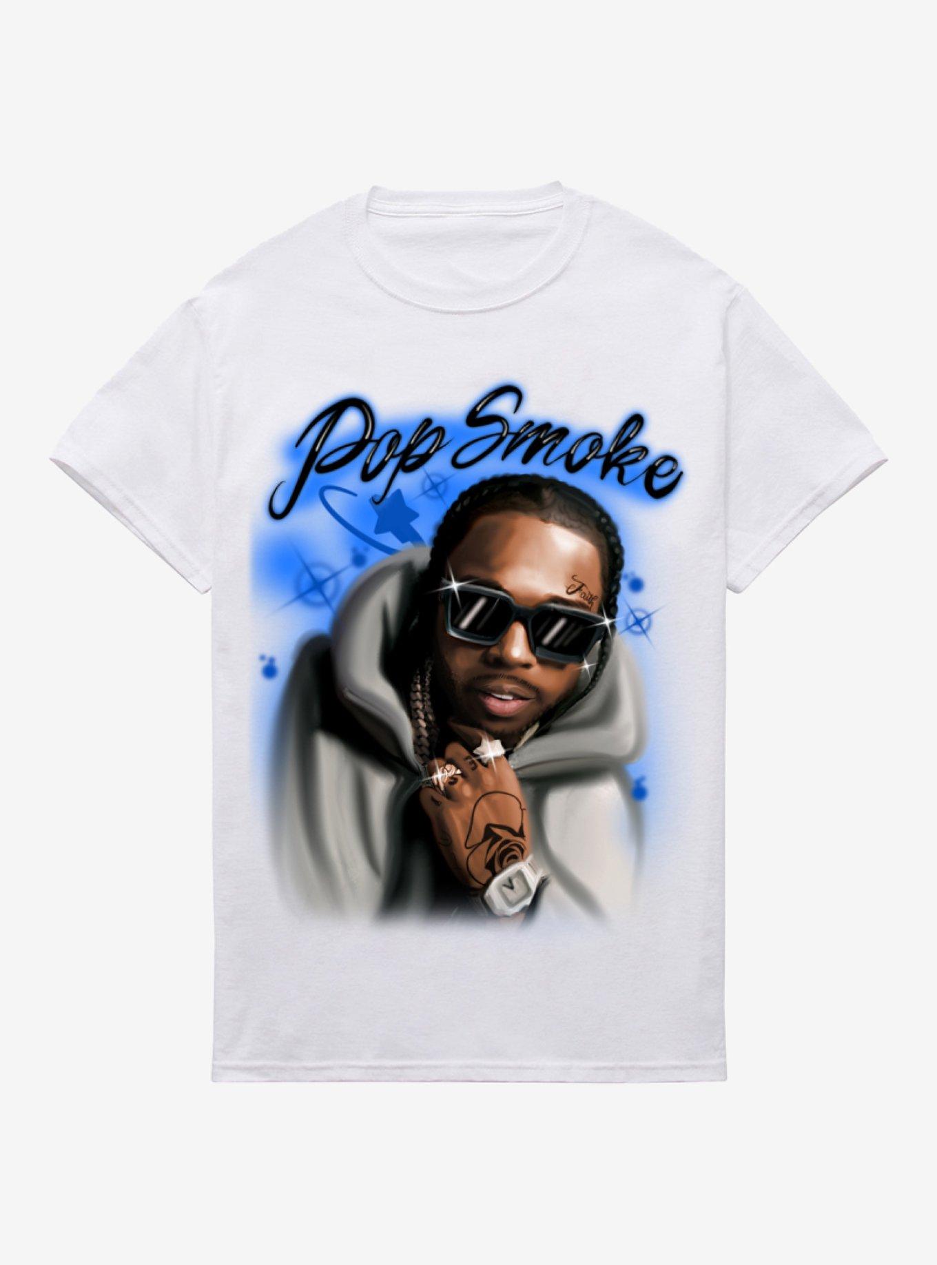 Pop Smoke Airbrush TShirt Hot Topic