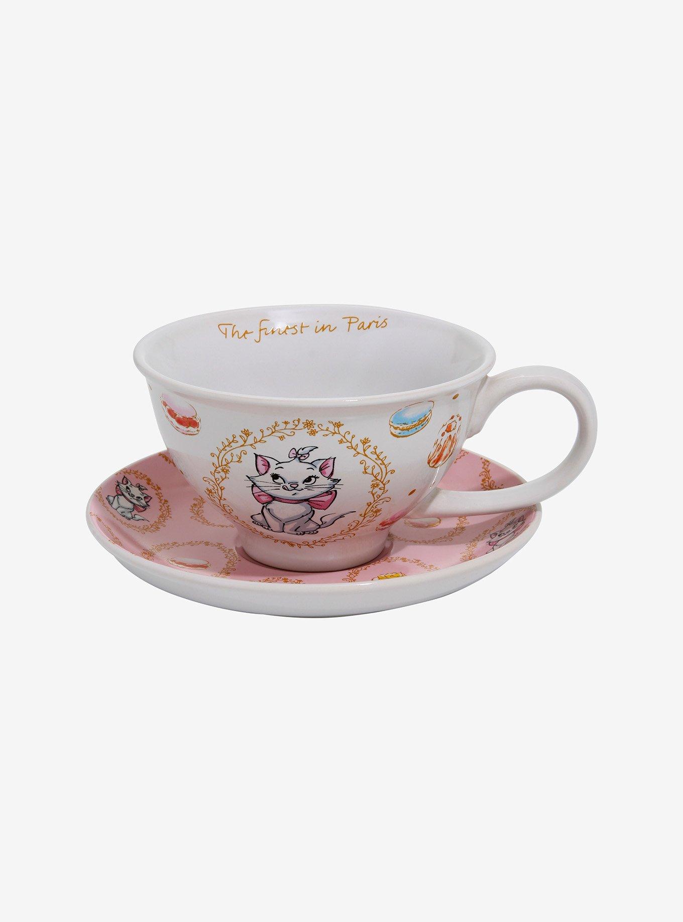 Disney The Aristocats Marie Teacup & Saucer Set Hot Topic