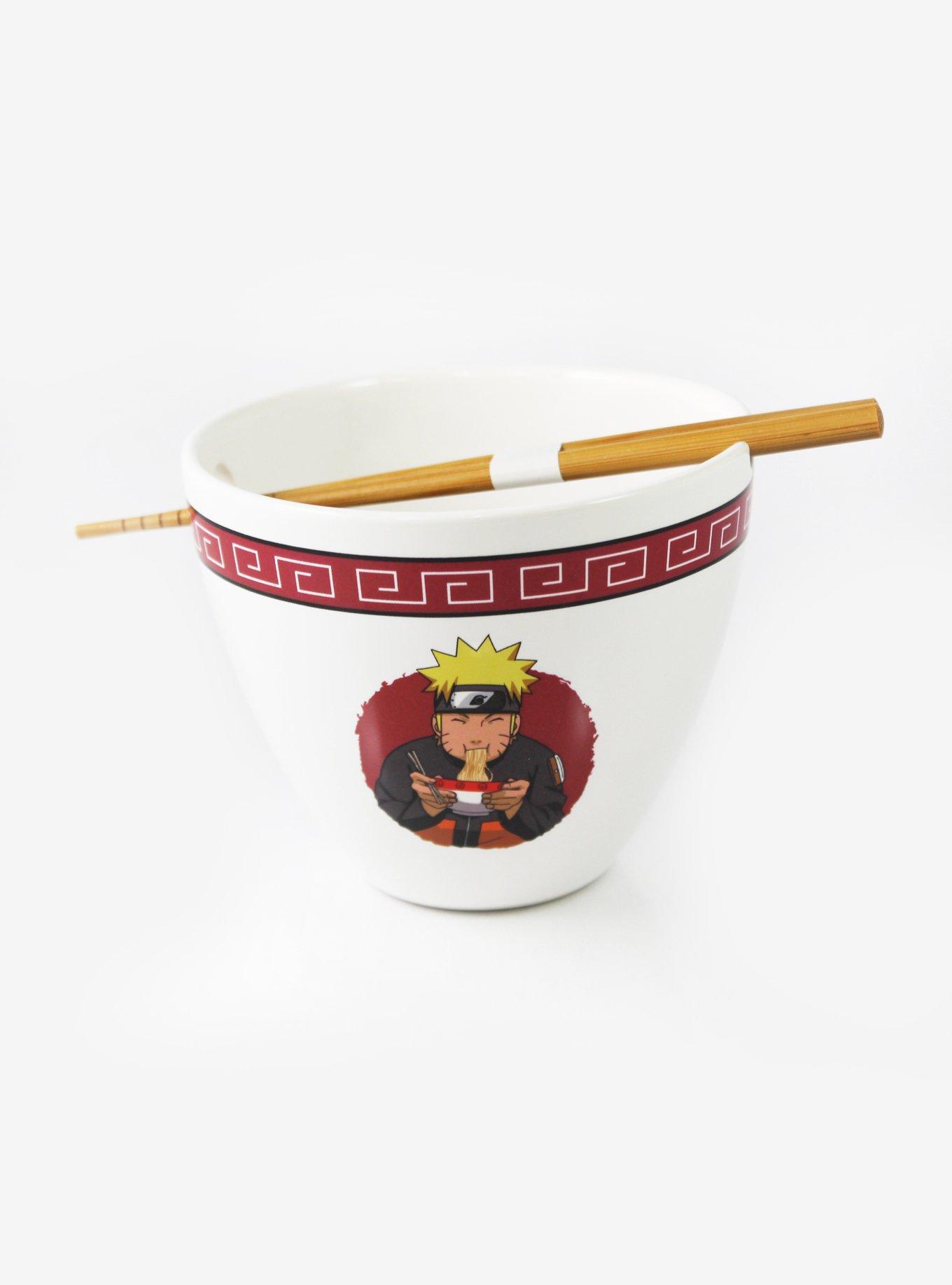 Naruto Shippuden Ichiraku Ramen Bowl With Chopsticks Hot Topic
