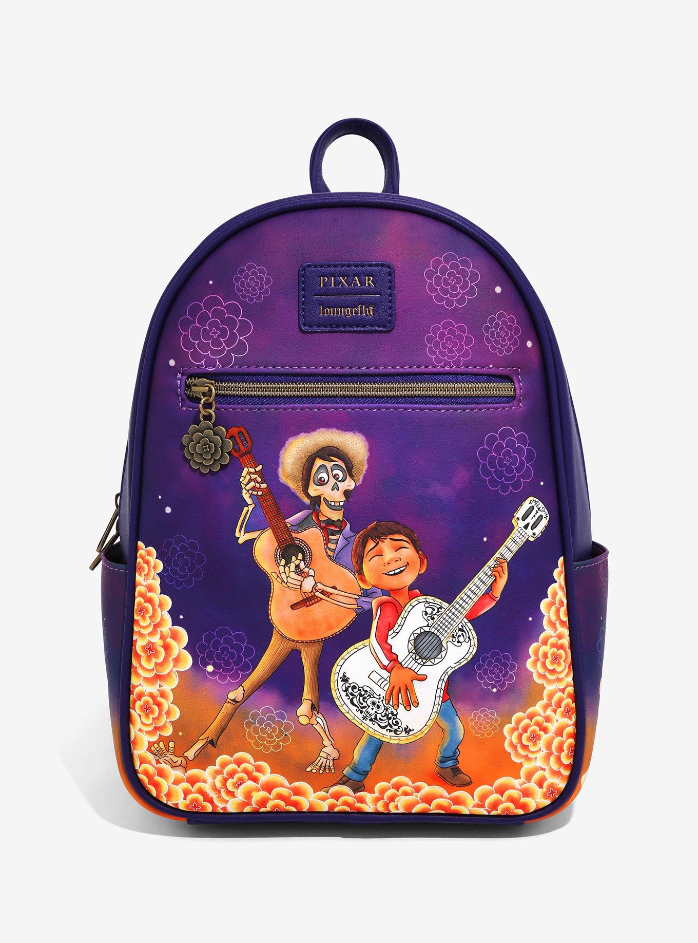 NWT Loungefly Pixar Coco 5th Anniversary Mini Backpack