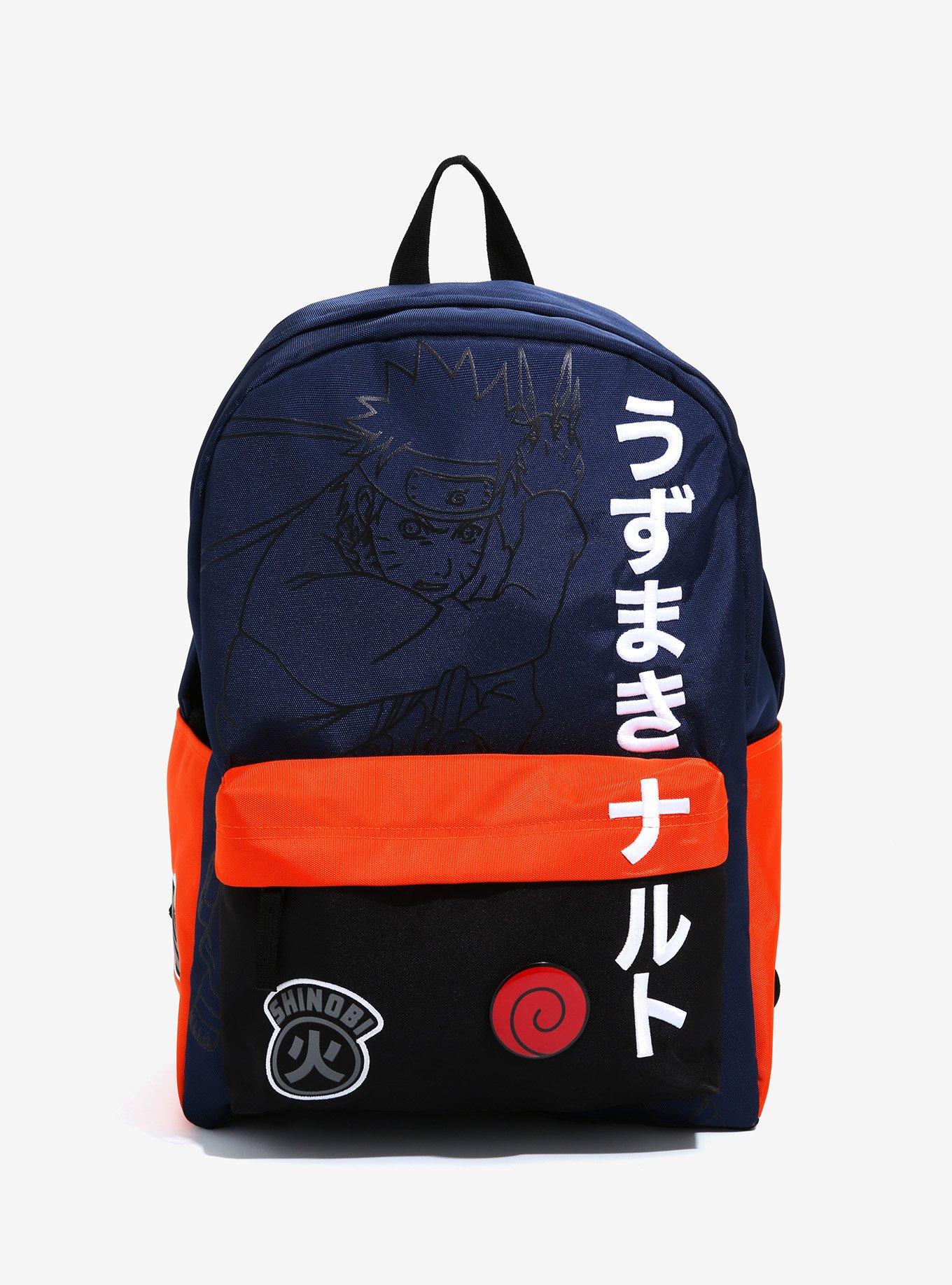 Naruto Shippuden Outline Backpack Hot Topic
