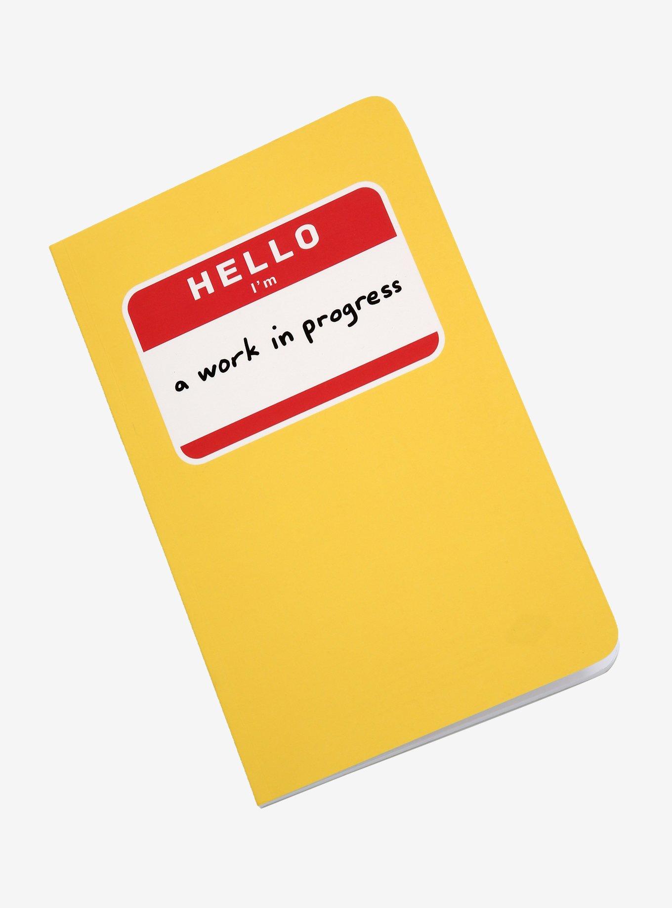 Work In Progress Journal Hot Topic