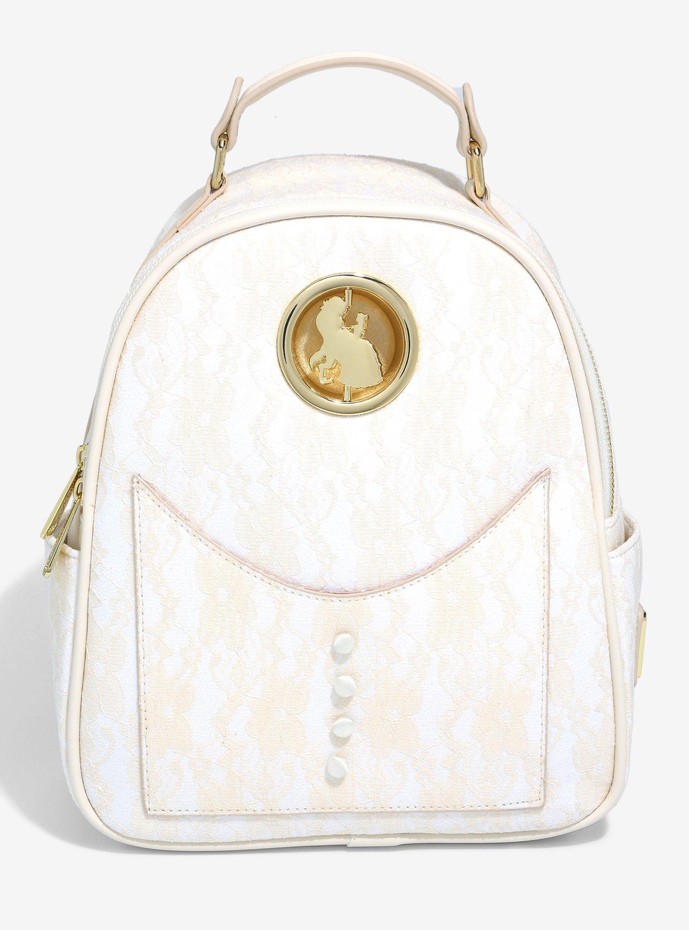 Disney Loungefly backpack of the beast from beauty and the beast town