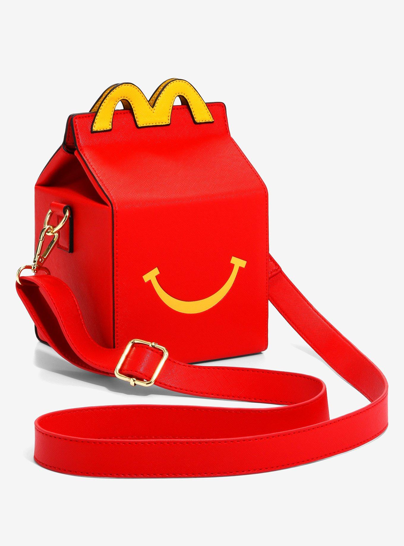 McDonald's Happy Meal Box Figural Crossbody Bag BoxLunch Exclusive