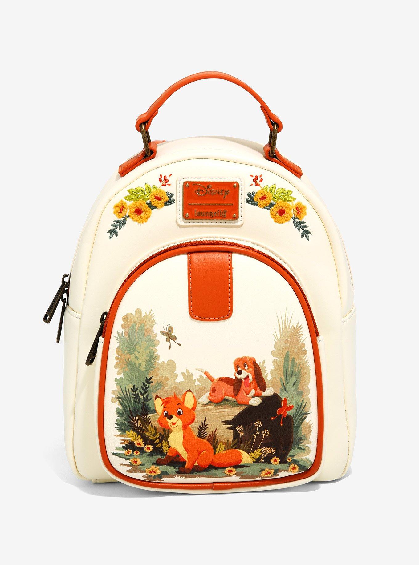 Loungefly Disney The Fox and the Hound Floral Mini Backpack BoxLunch