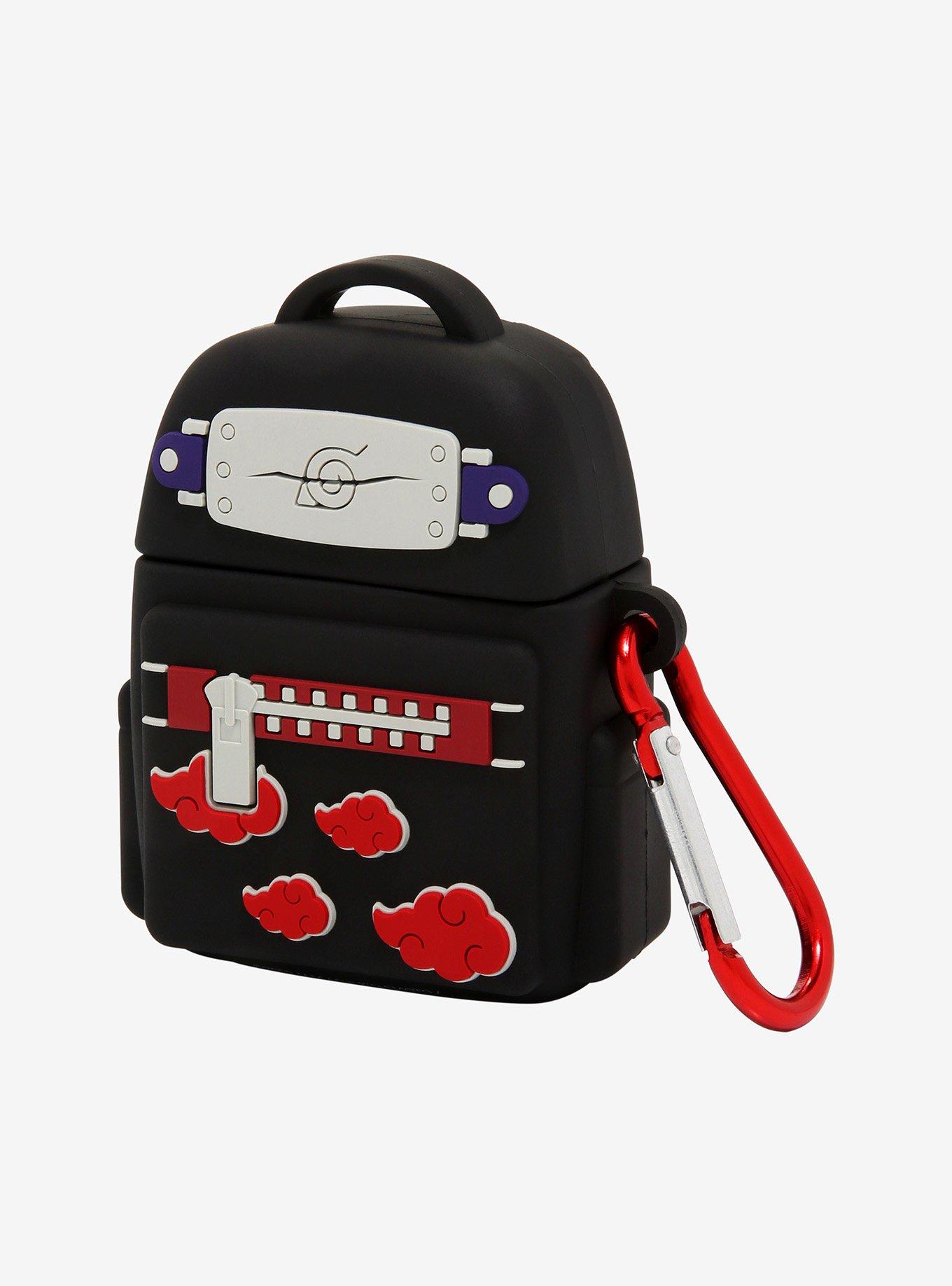 Naruto Shippuden Akatsuki Backpack Wireless Earbud Case Cover Hot Topic
