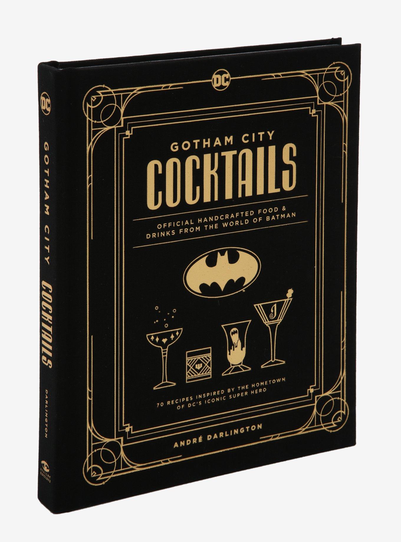 DC Comics Gotham City Cocktails Book BoxLunch