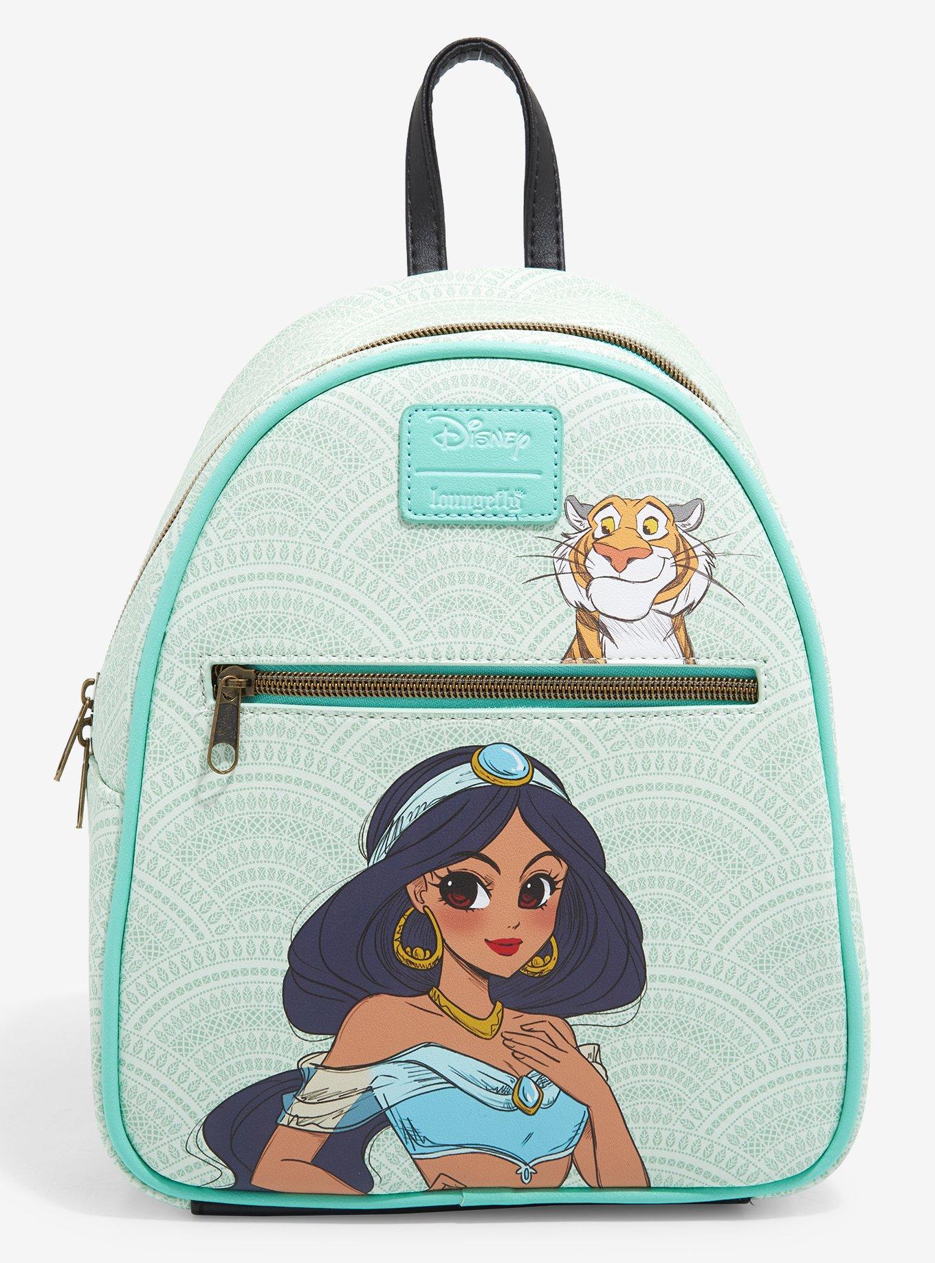 Loungefly Disney Aladdin Jasmine & Rajah Mini Backpack Hot Topic