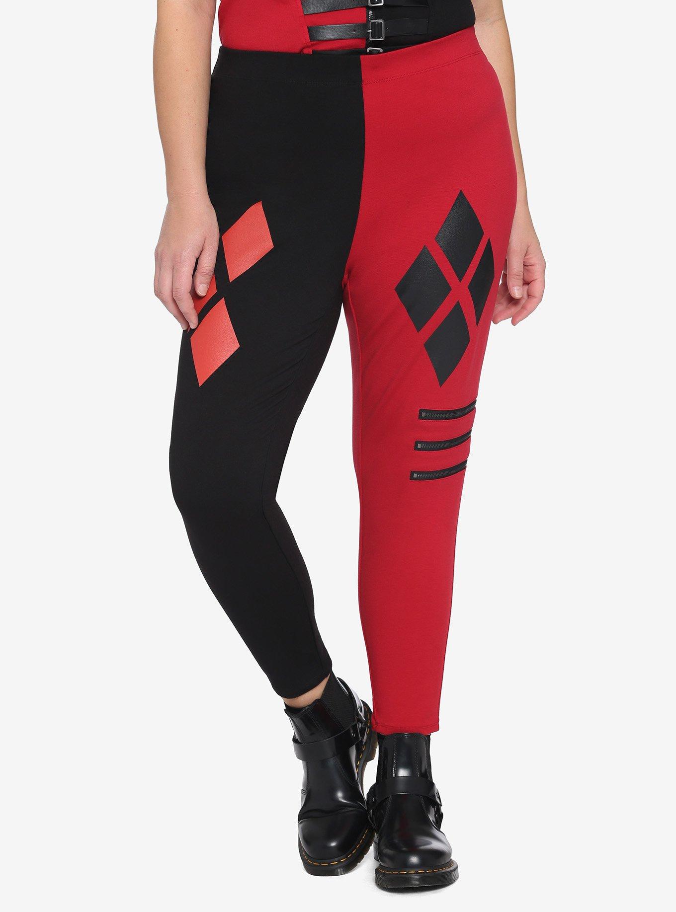 DC Comics The Suicide Squad Harley Quinn Leggings Plus Size Hot Topic