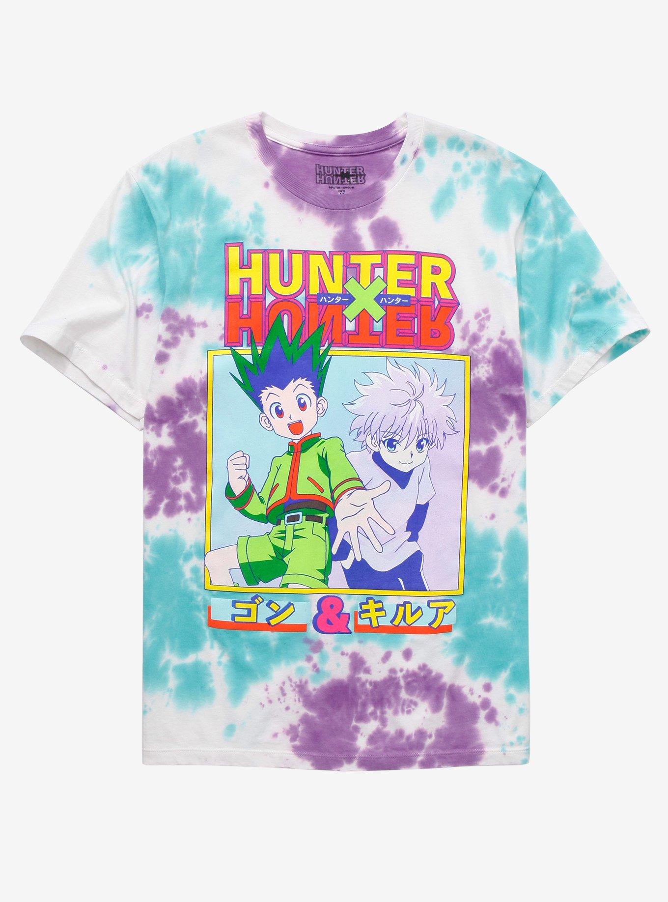 Hunter X Hunter Multi TieDye Boyfriend Fit Girls TShirt Hot Topic