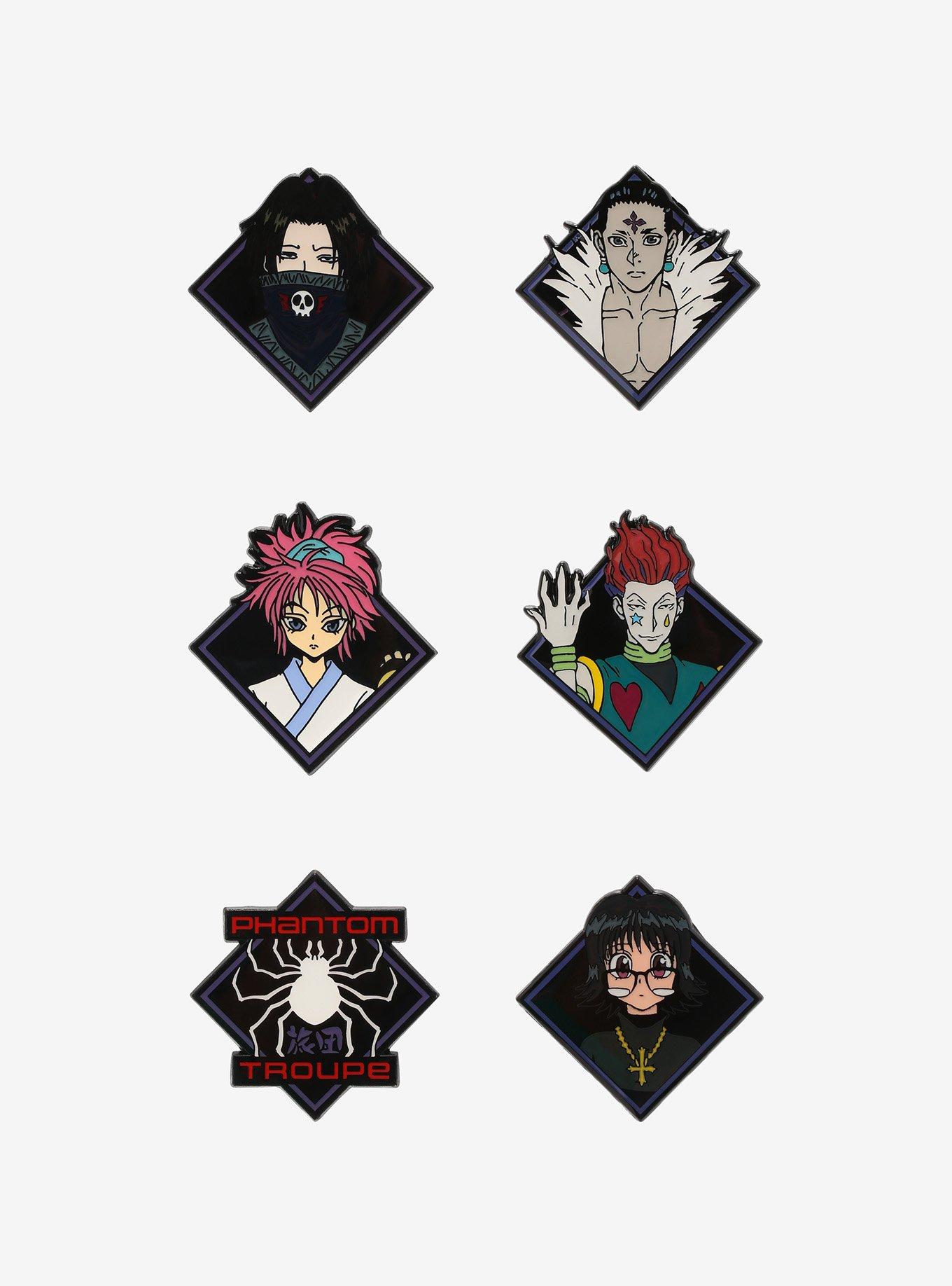 Hunter X Hunter Phantom Troupe Blind Box Enamel Pin Hot Topic