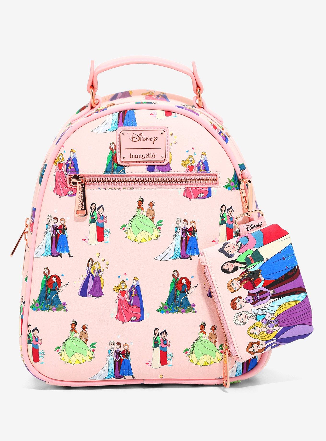Loungefly Disney Princess Chibi Princesses Friends Save Mini Backpack