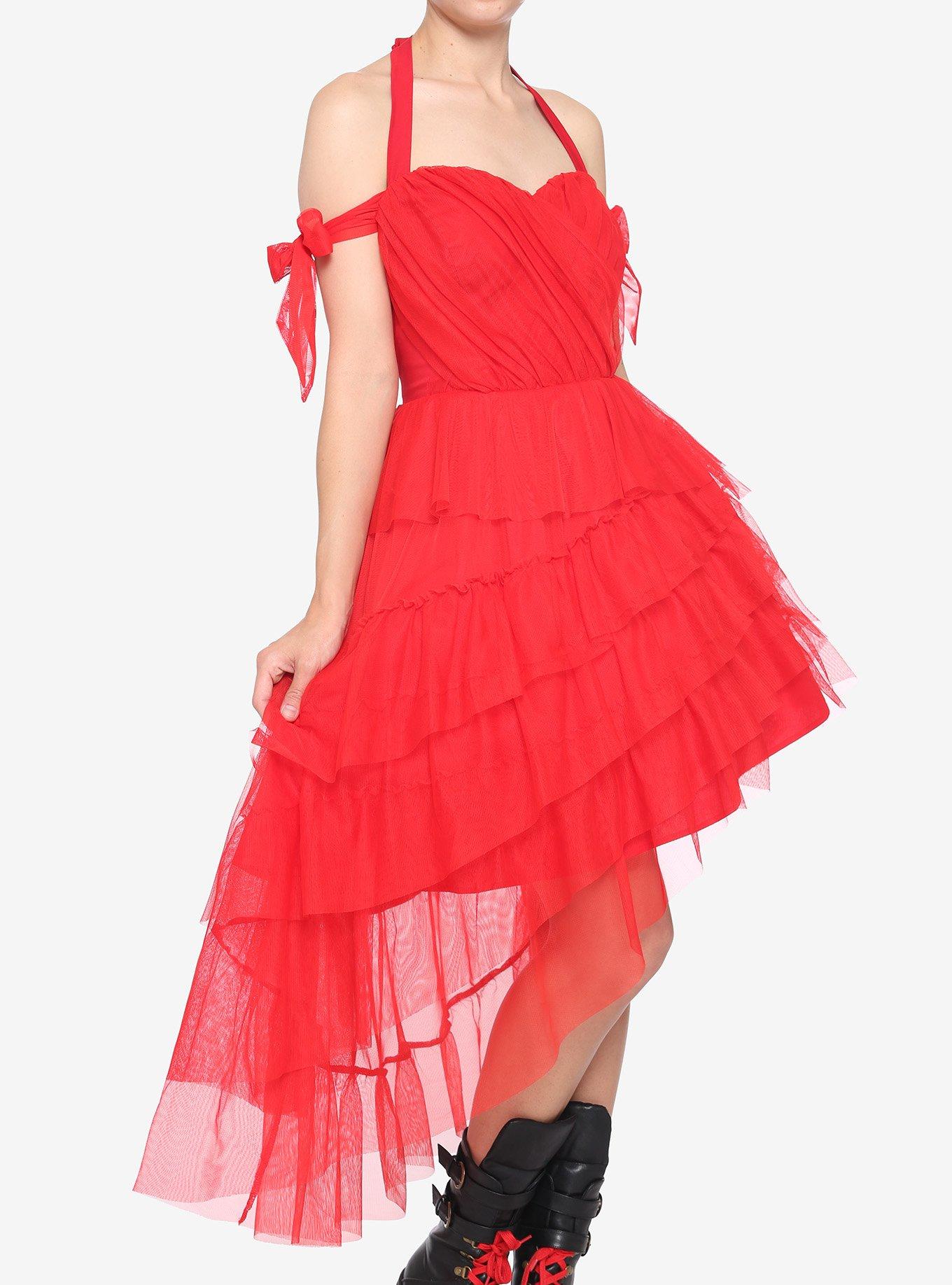 Harley Quinn Red Dress Costume ubicaciondepersonas.cdmx.gob.mx