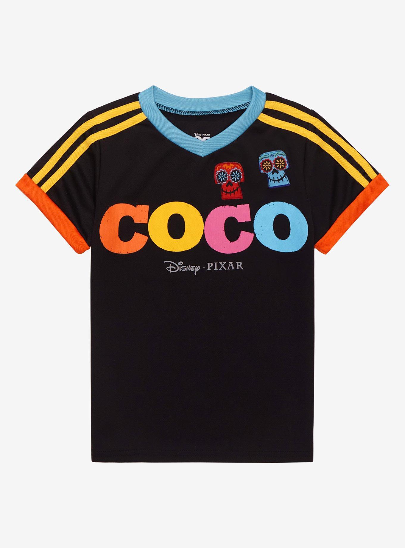 Disney Pixar Coco Miguel Sugar Skull Toddler Soccer Jersey BoxLunch