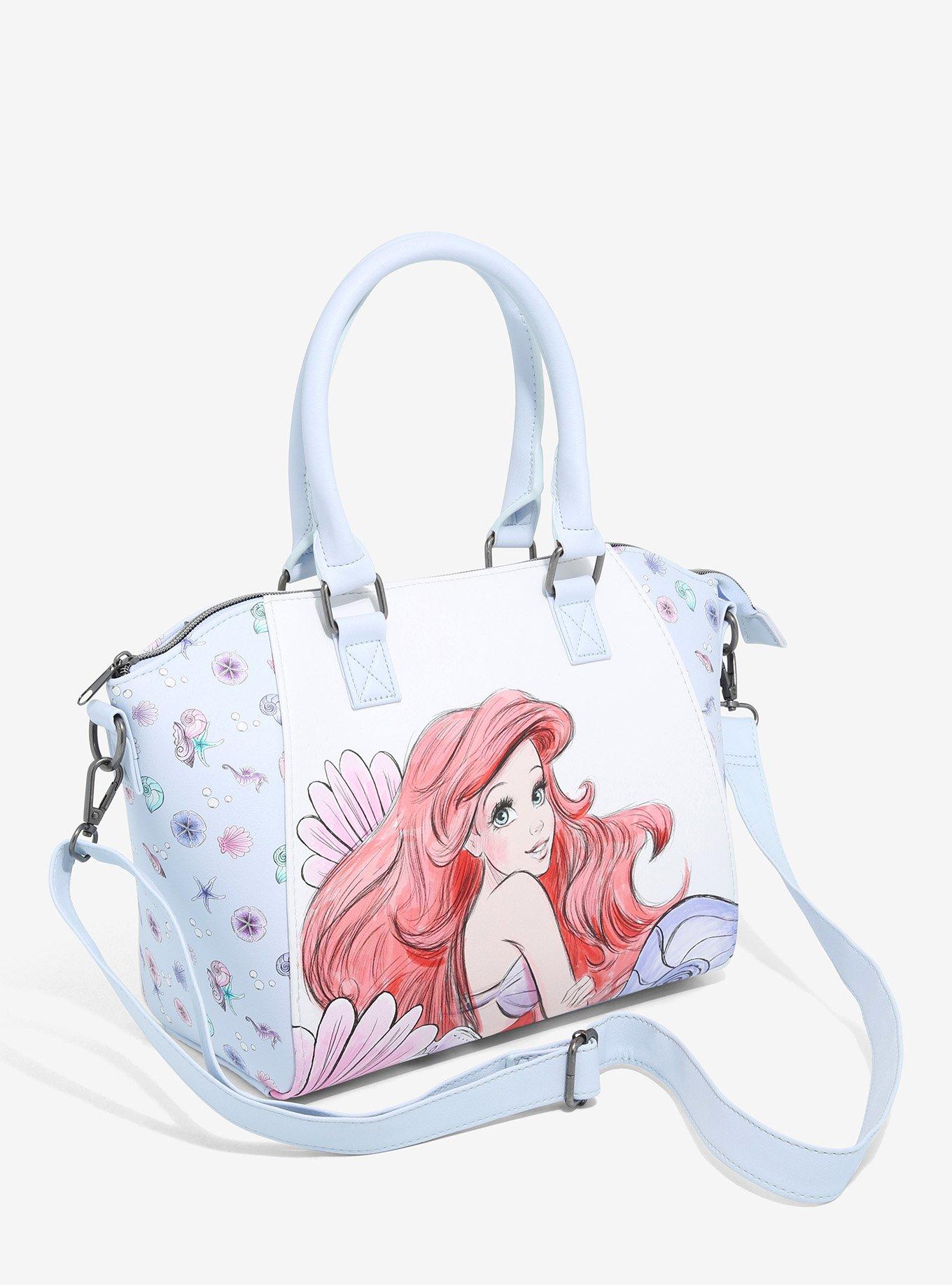 Loungefly Disney The Little Mermaid Ariel Sketch Satchel Bag