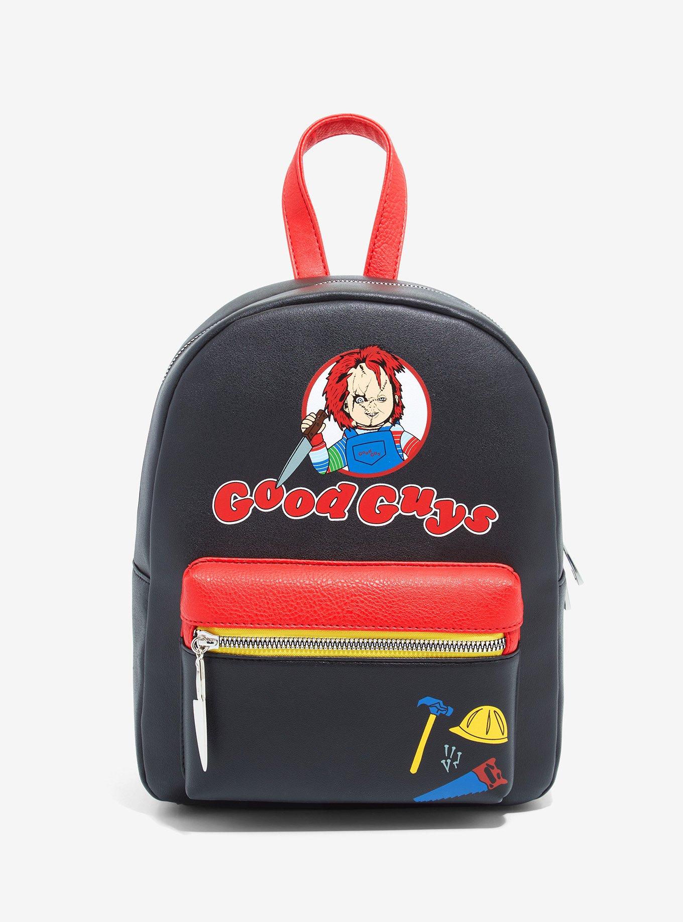 Loungefly Child’s Play Chucky Good Guys Mini Backpack & Wallet NWT