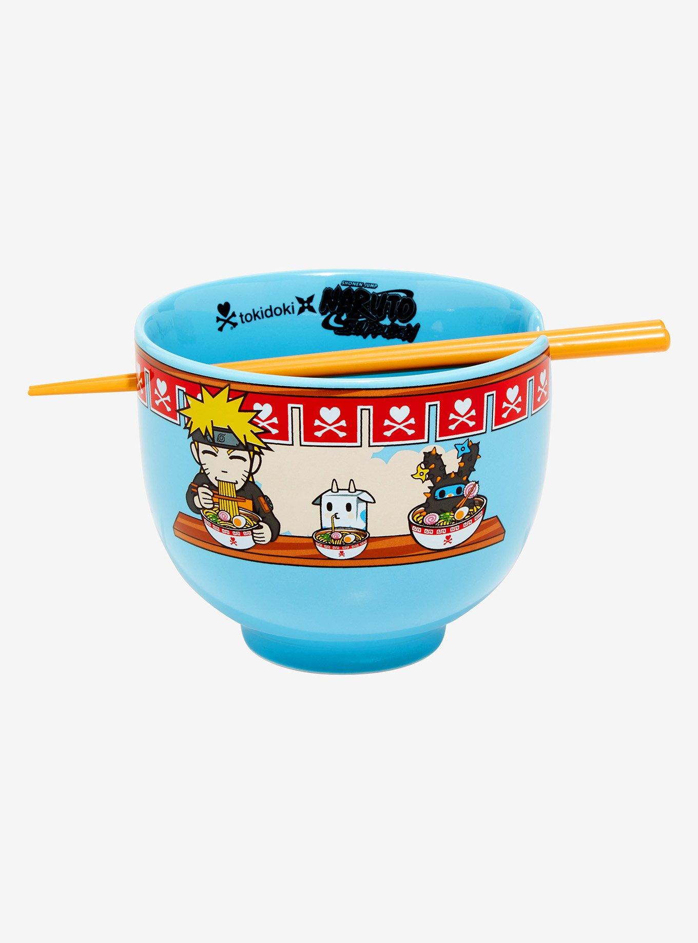 tokidoki x Naruto Shippuden Ramen Bowl with Chopsticks BoxLunch