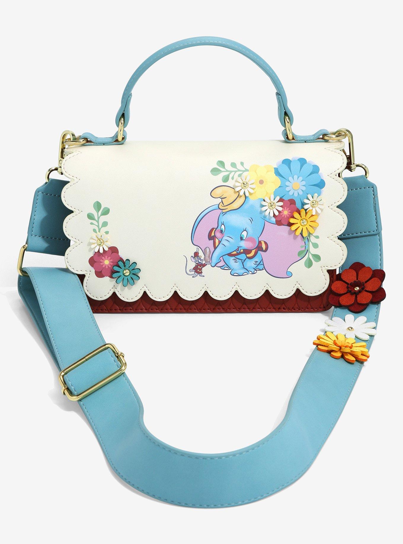 Loungefly Disney Dumbo Floral Crossbody Bag BoxLunch Exclusive