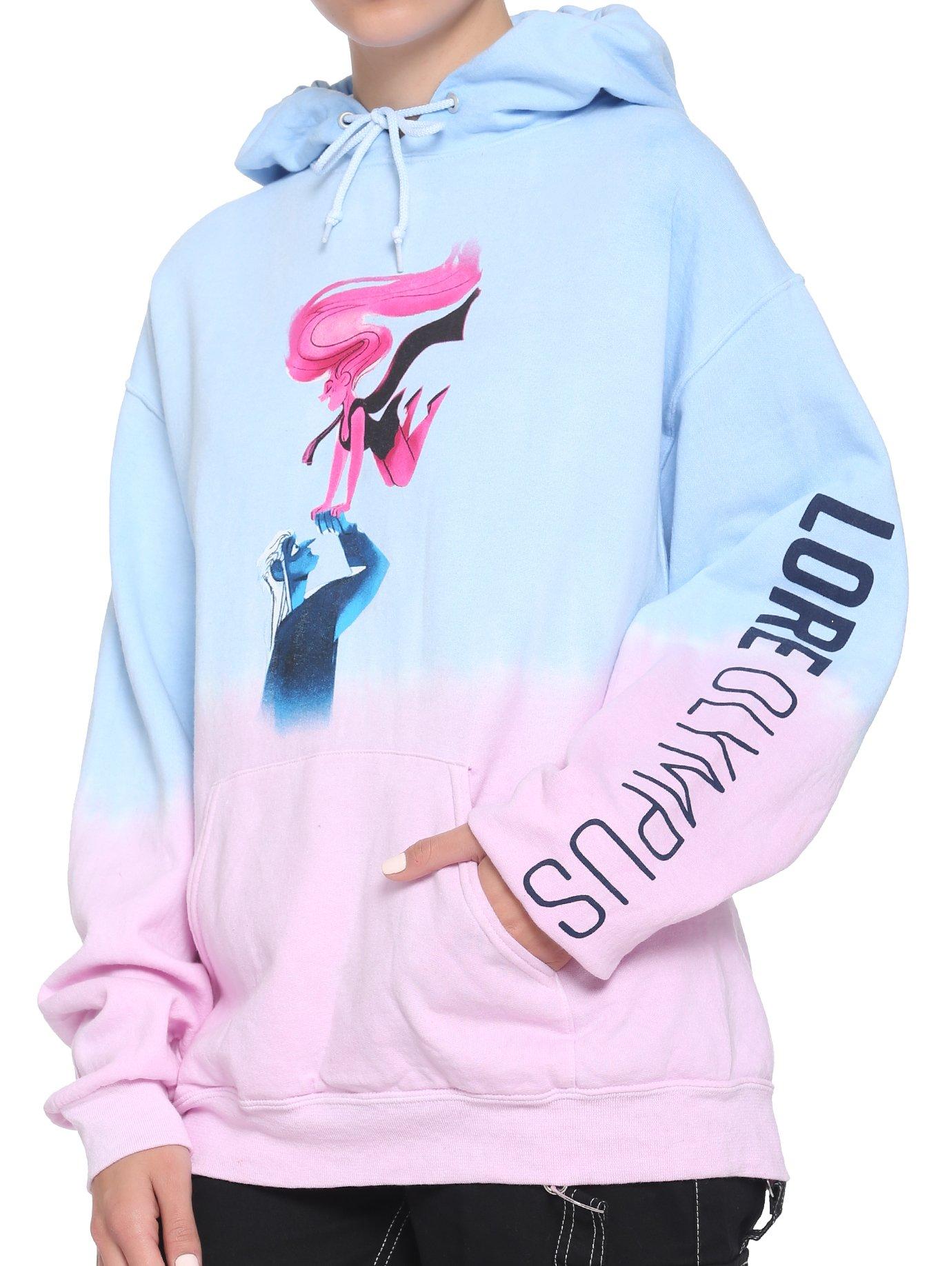 Lore Olympus DipDye Girls Hoodie Hot Topic