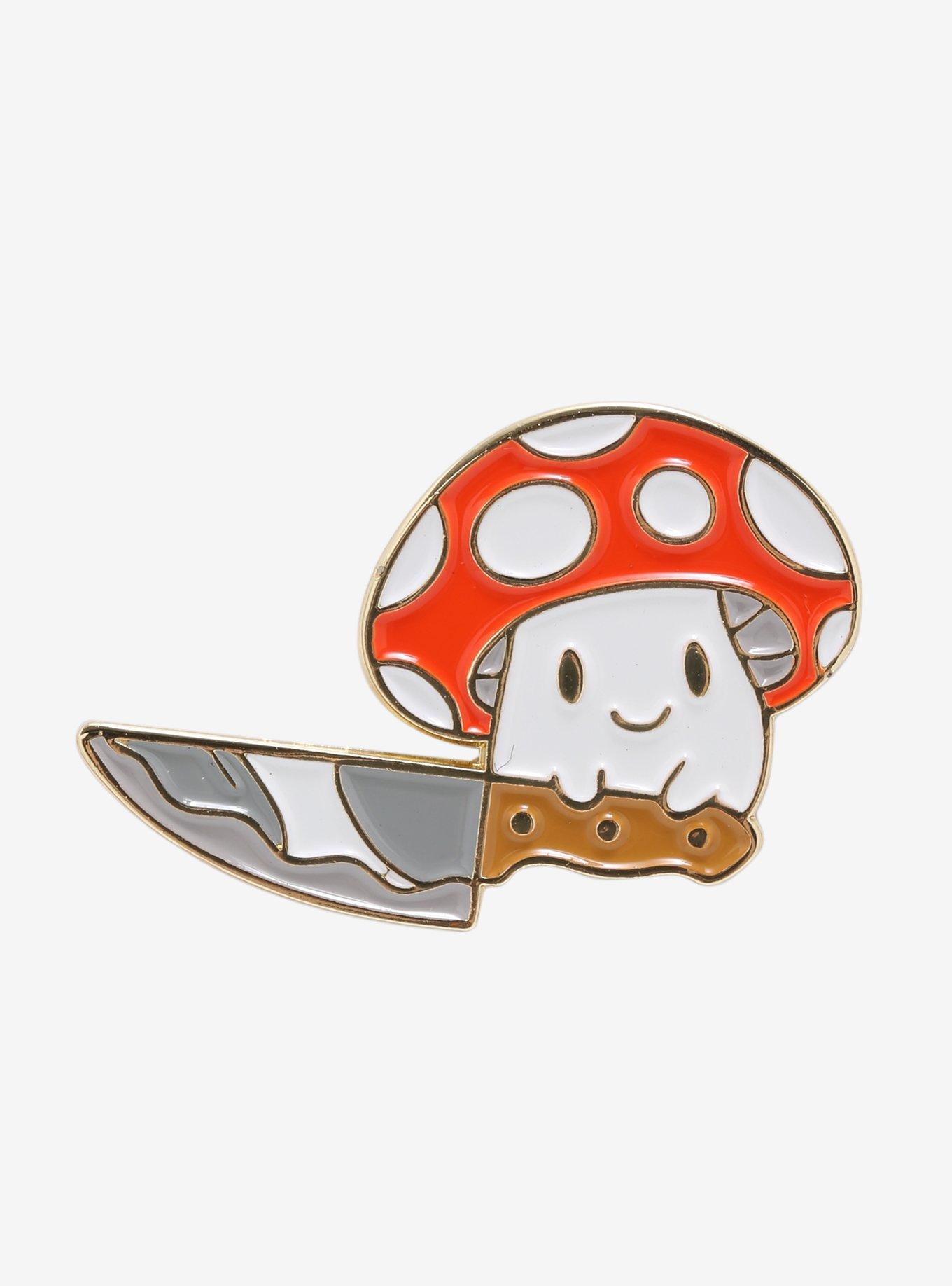 Cute & Deadly Mushroom Enamel Pin